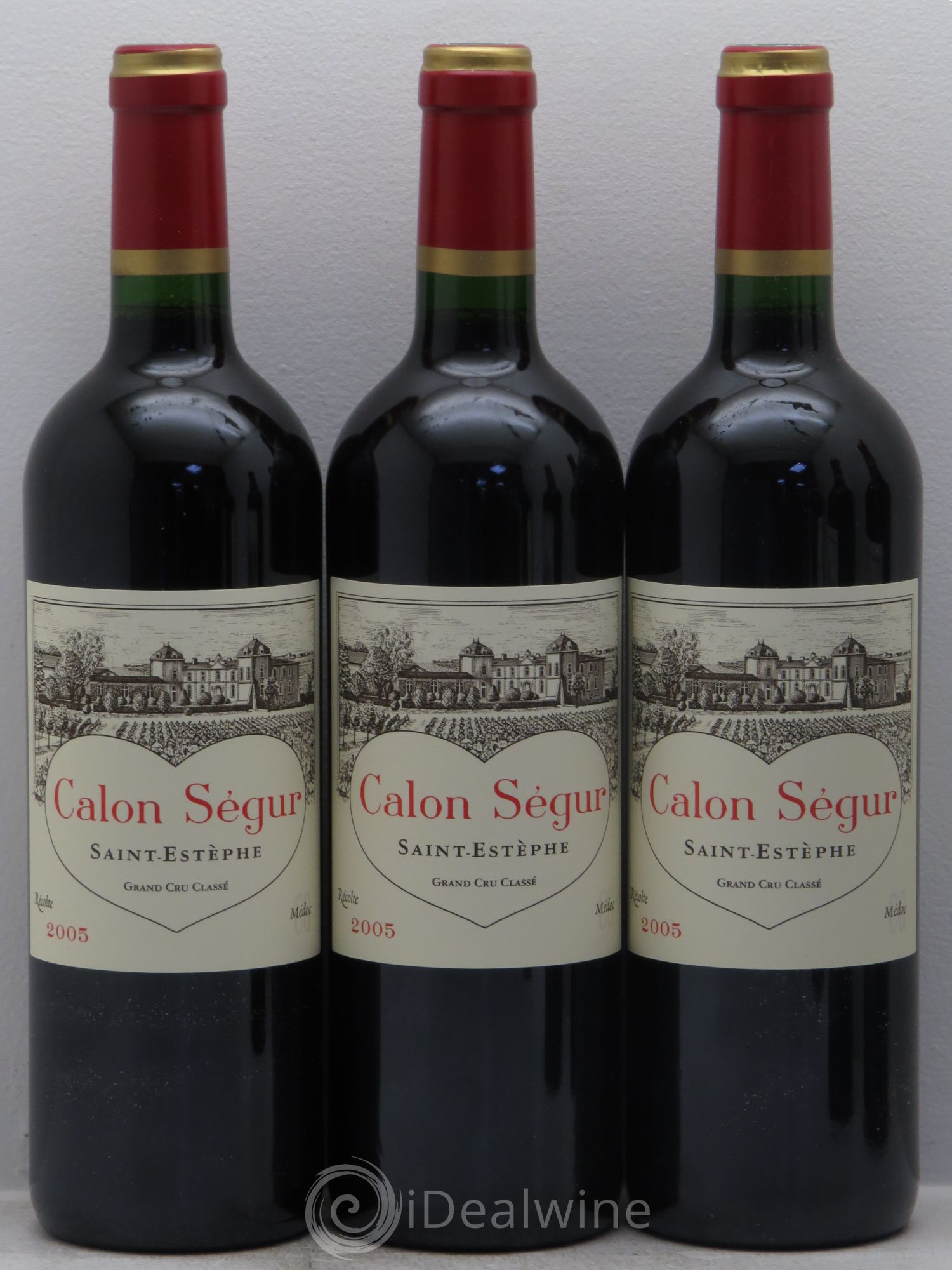 Château Calon Ségur 3ème Grand Cru Classé 2005 - Lot de 12 bouteilles - 2