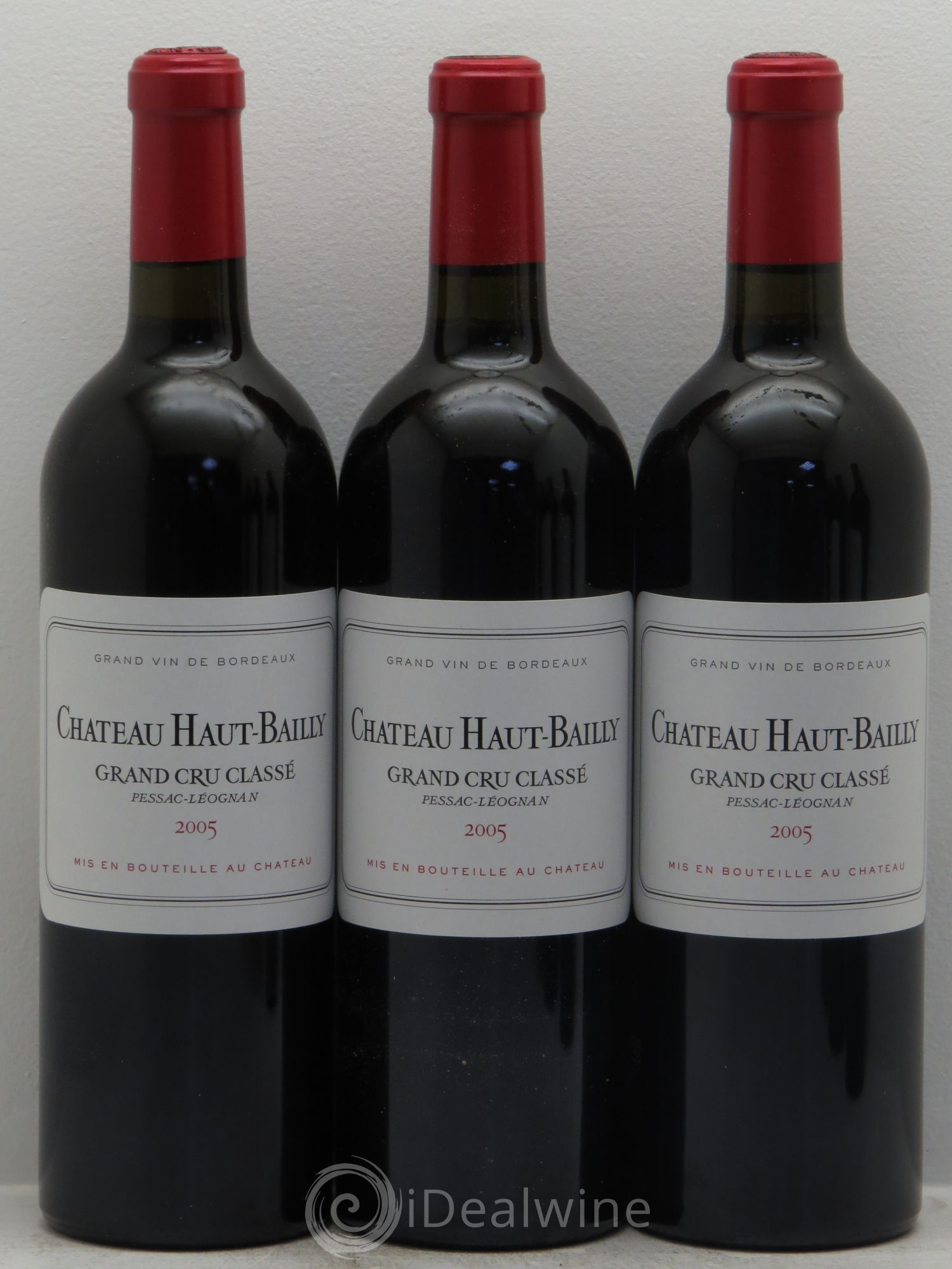 Château Haut-Bailly Cru Classé de Graves 2005 - Lot de 12 bouteilles - 4
