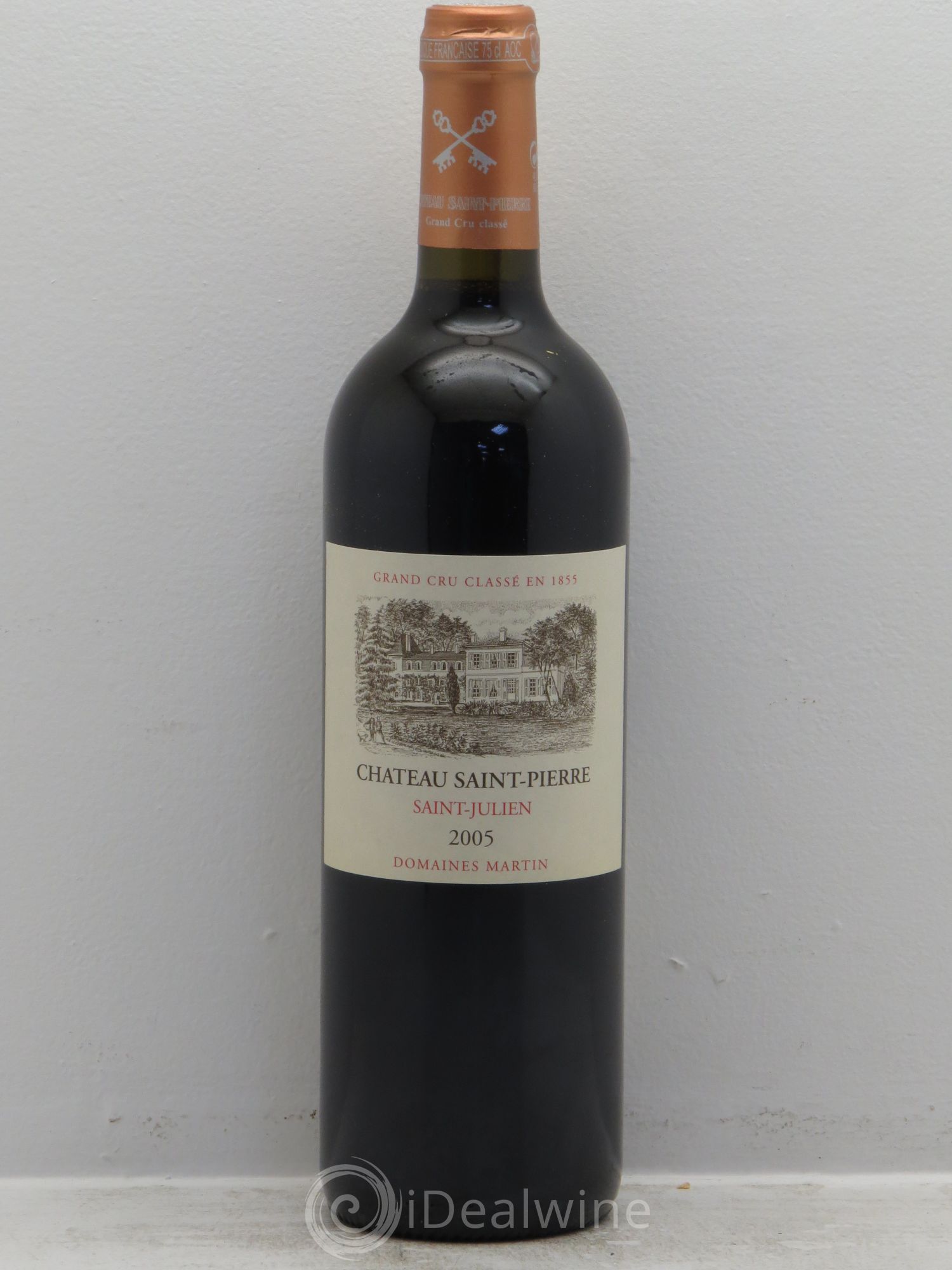 Château Saint-Pierre 4ème Grand Cru Classé 2005 - Lot de 12 bouteilles - 0