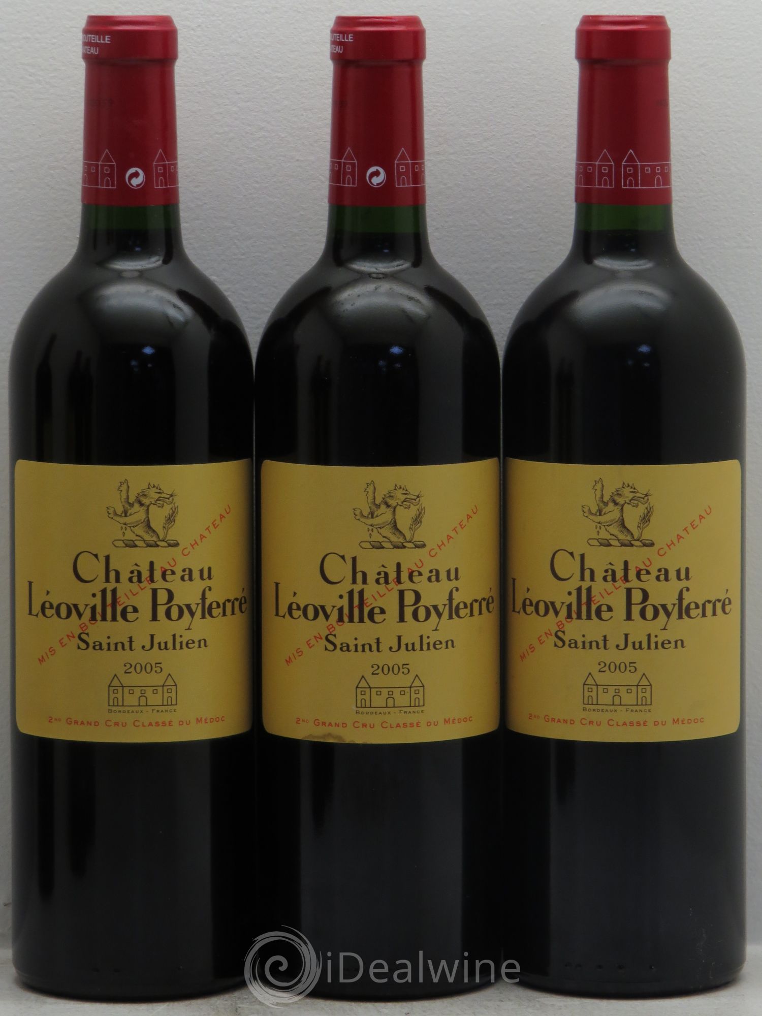 Château Léoville Poyferré 2ème Grand Cru Classé 2005 - Lot de 12 bouteilles - 4