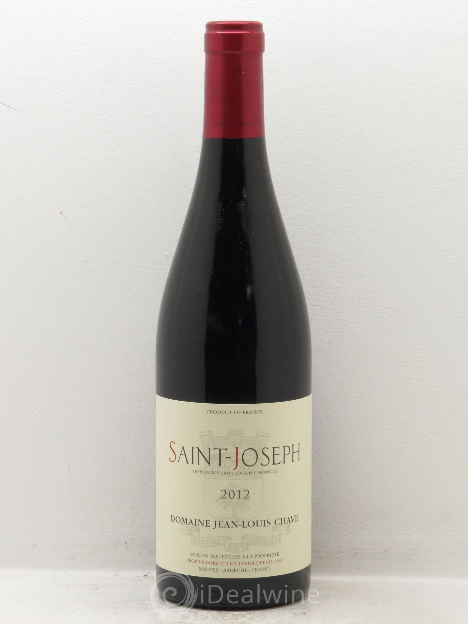 Saint-Joseph Jean-Louis Chave 2012 - Lot de 6 bouteilles - 0