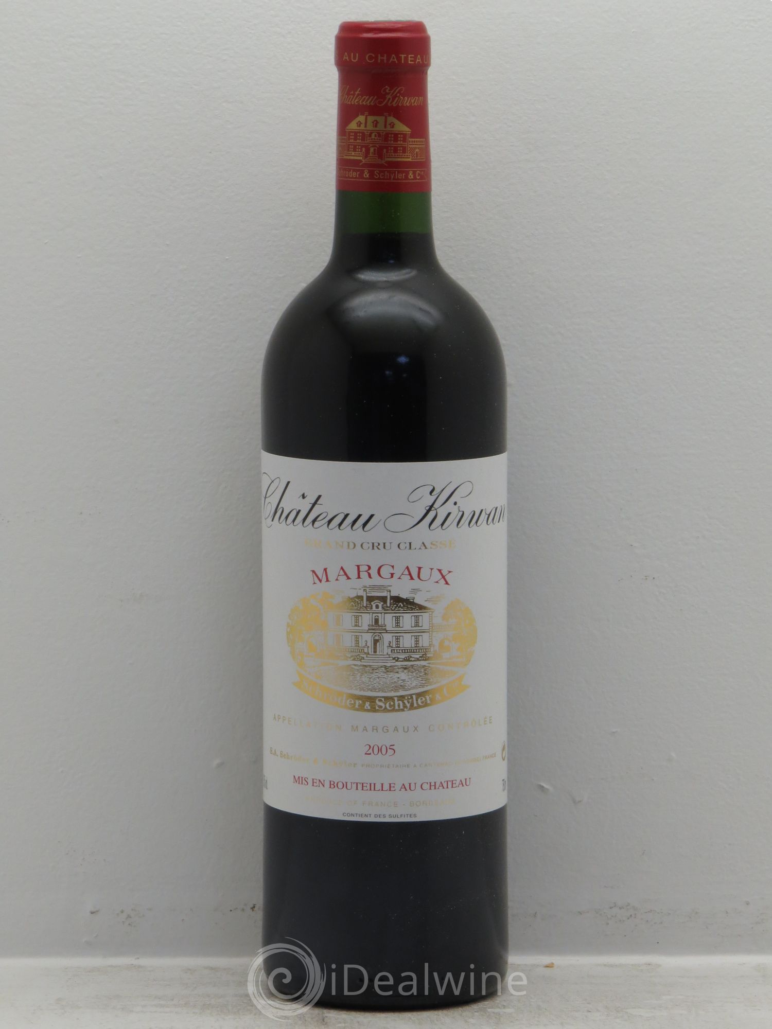 Château Kirwan 3ème Grand Cru Classé 2005 - Lot de 12 bouteilles - 0