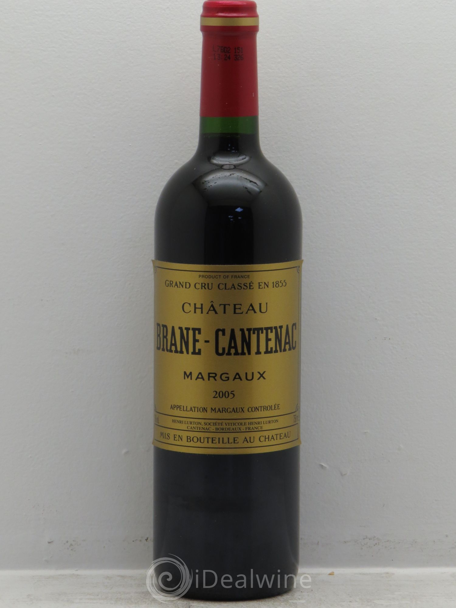 Château Brane Cantenac 2ème Grand Cru Classé 2005 - Lot de 12 bouteilles - 0