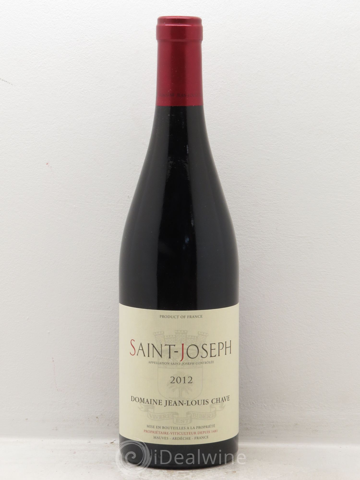 Saint-Joseph Jean-Louis Chave 2012 - Lot de 6 bouteilles - 0