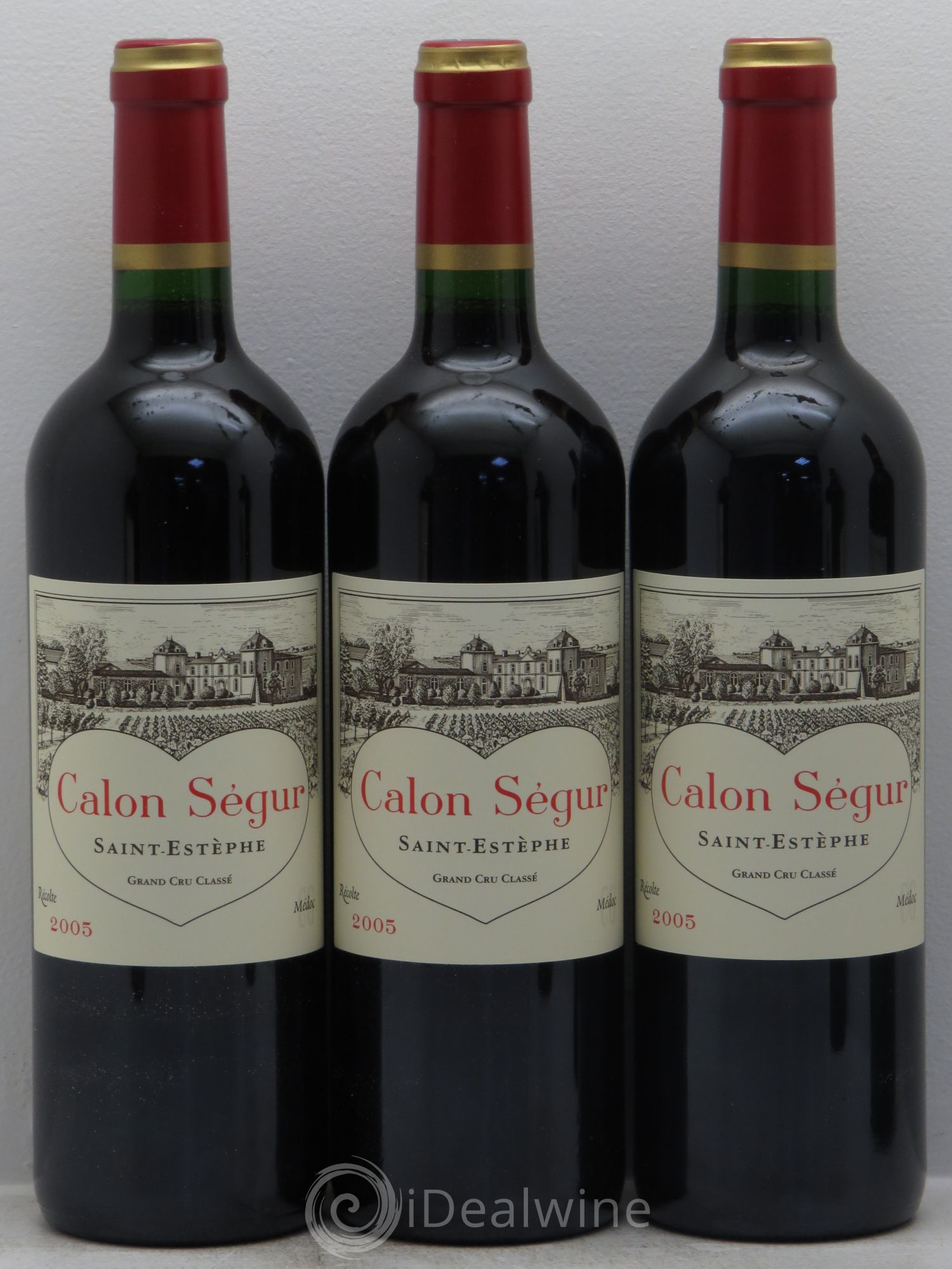 Château Calon Ségur 3ème Grand Cru Classé 2005 - Lot de 12 bouteilles - 4