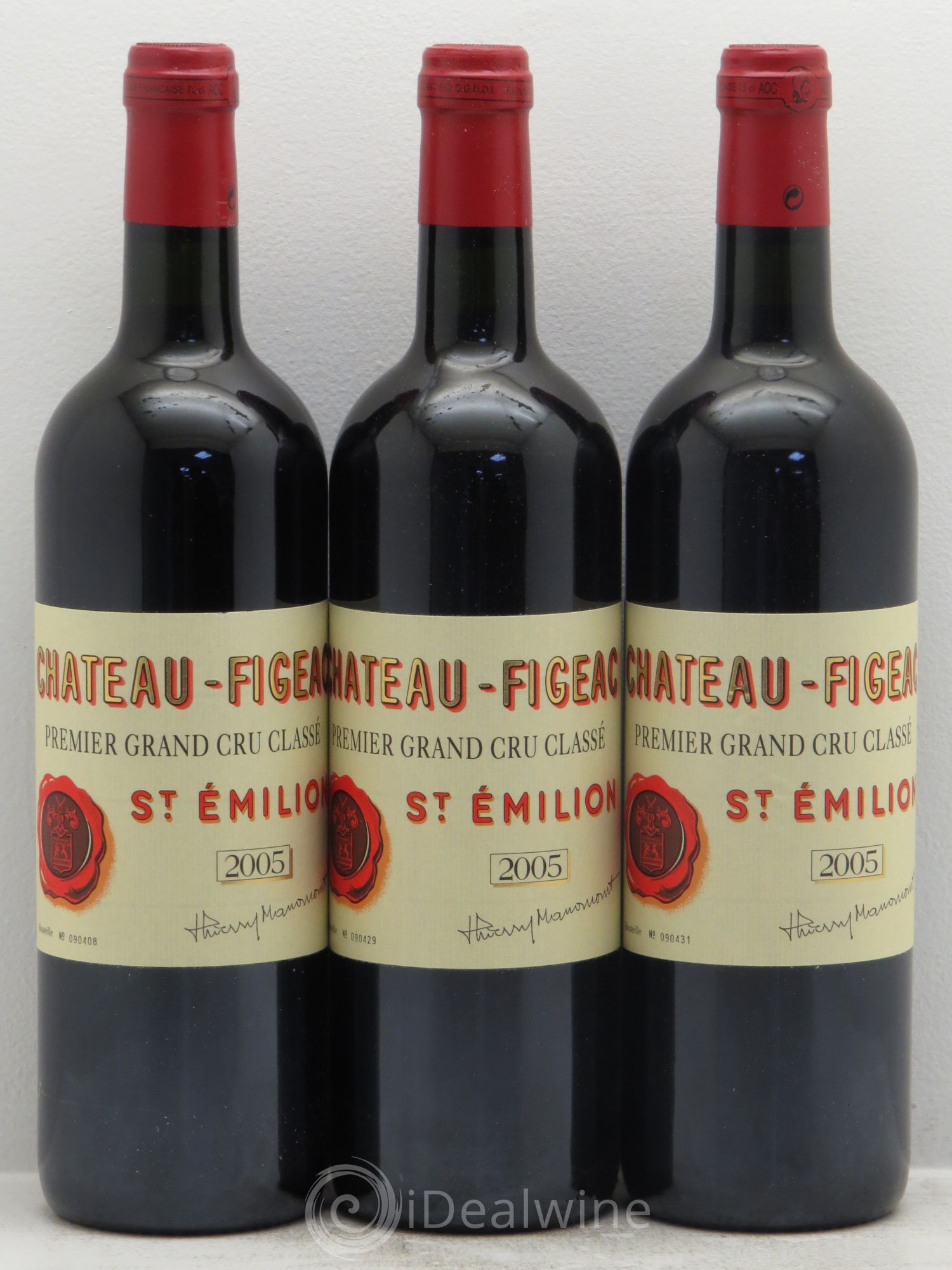Château Figeac 1er Grand Cru Classé A 2005 - Lot de 12 bouteilles - 3