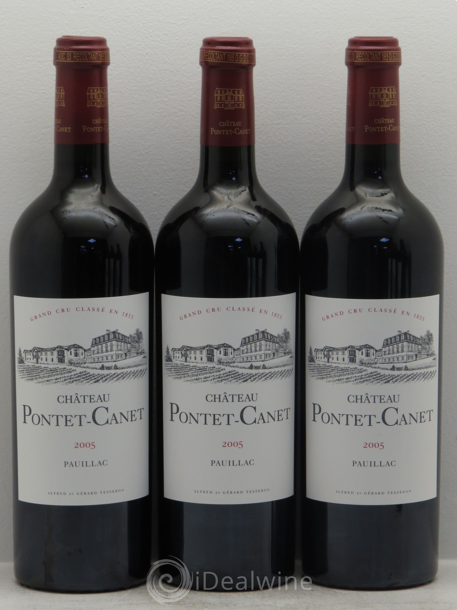 Château Pontet Canet 5ème Grand Cru Classé 2005 - Lot de 12 bouteilles - 3