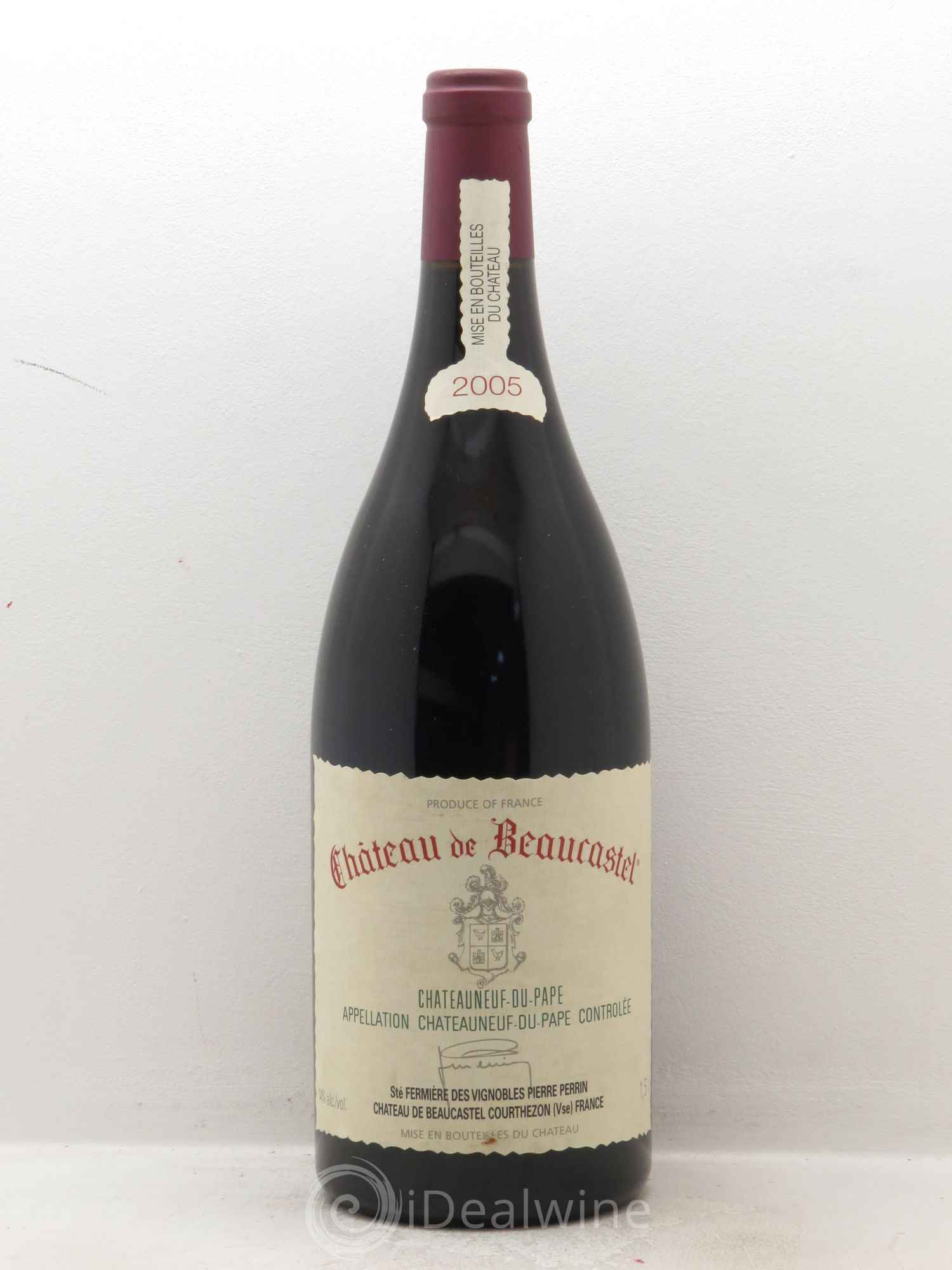 Châteauneuf-du-Pape Château de Beaucastel Famille Perrin 2005 - Lot de 1 magnum - 0