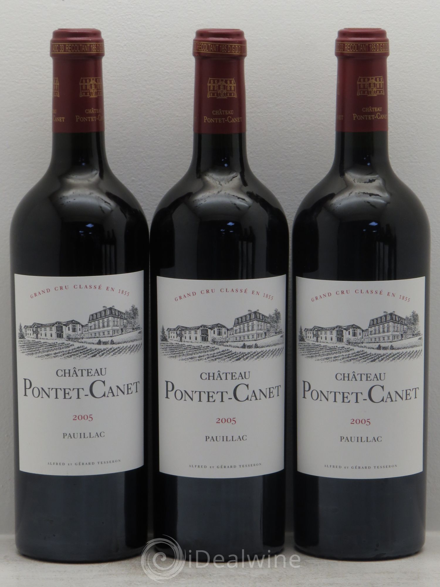 Château Pontet Canet 5ème Grand Cru Classé 2005 - Lot de 12 bouteilles - 2