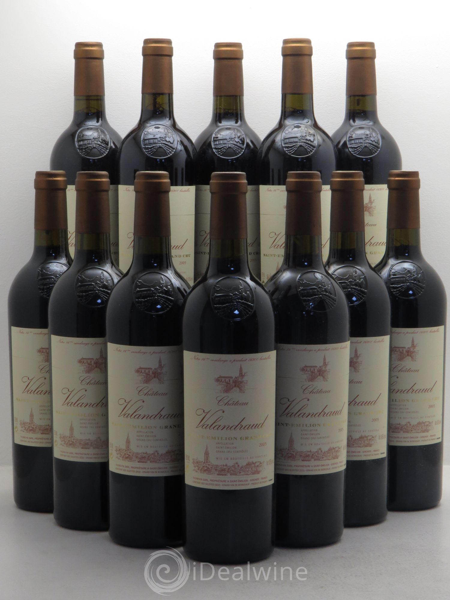 Château de Valandraud 2005 - Lot de 12 bouteilles - 0