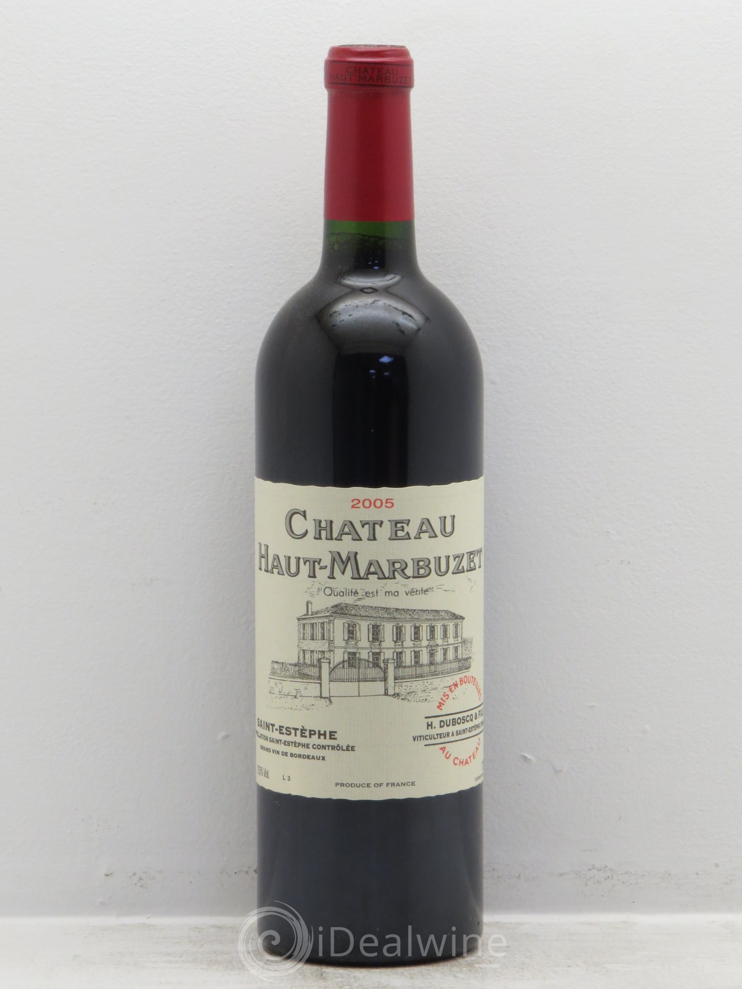 Château Haut Marbuzet 2005 - Lot de 12 bouteilles - 0