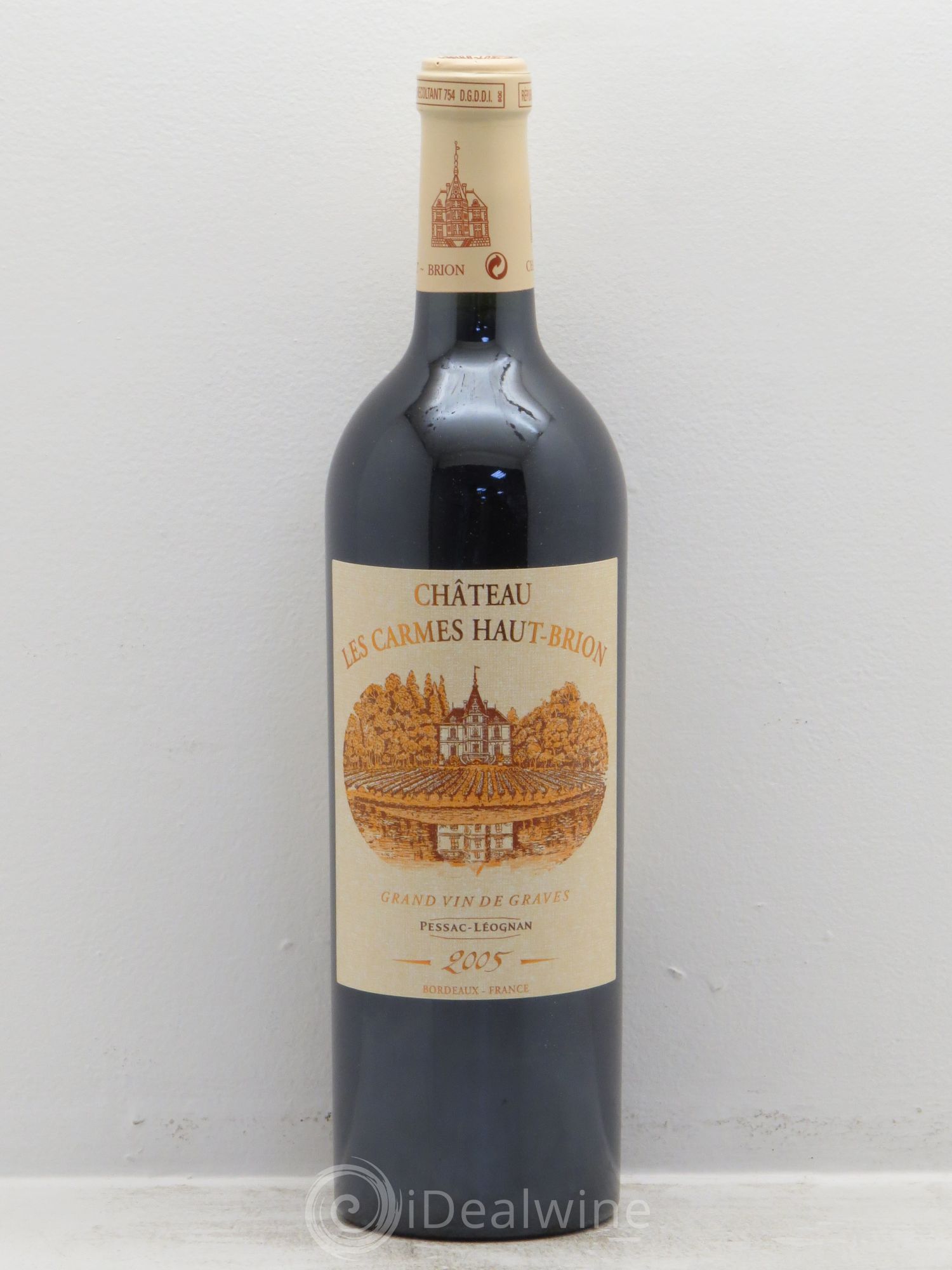Château Les Carmes Haut-Brion 2005 - Lot de 12 bouteilles - 0