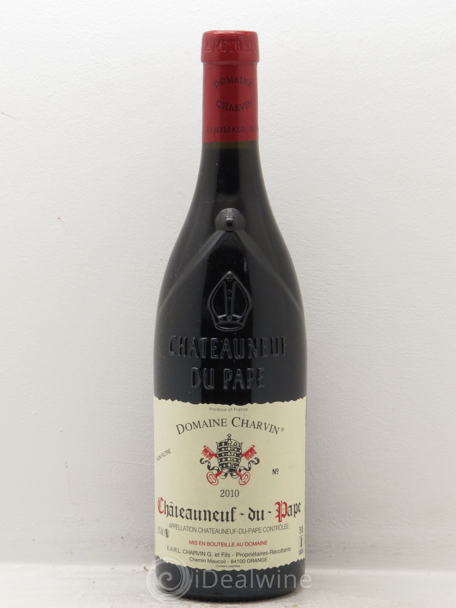 Châteauneuf-du-Pape Charvin (Domaine) 2010 - Lot de 12 bouteilles - 0