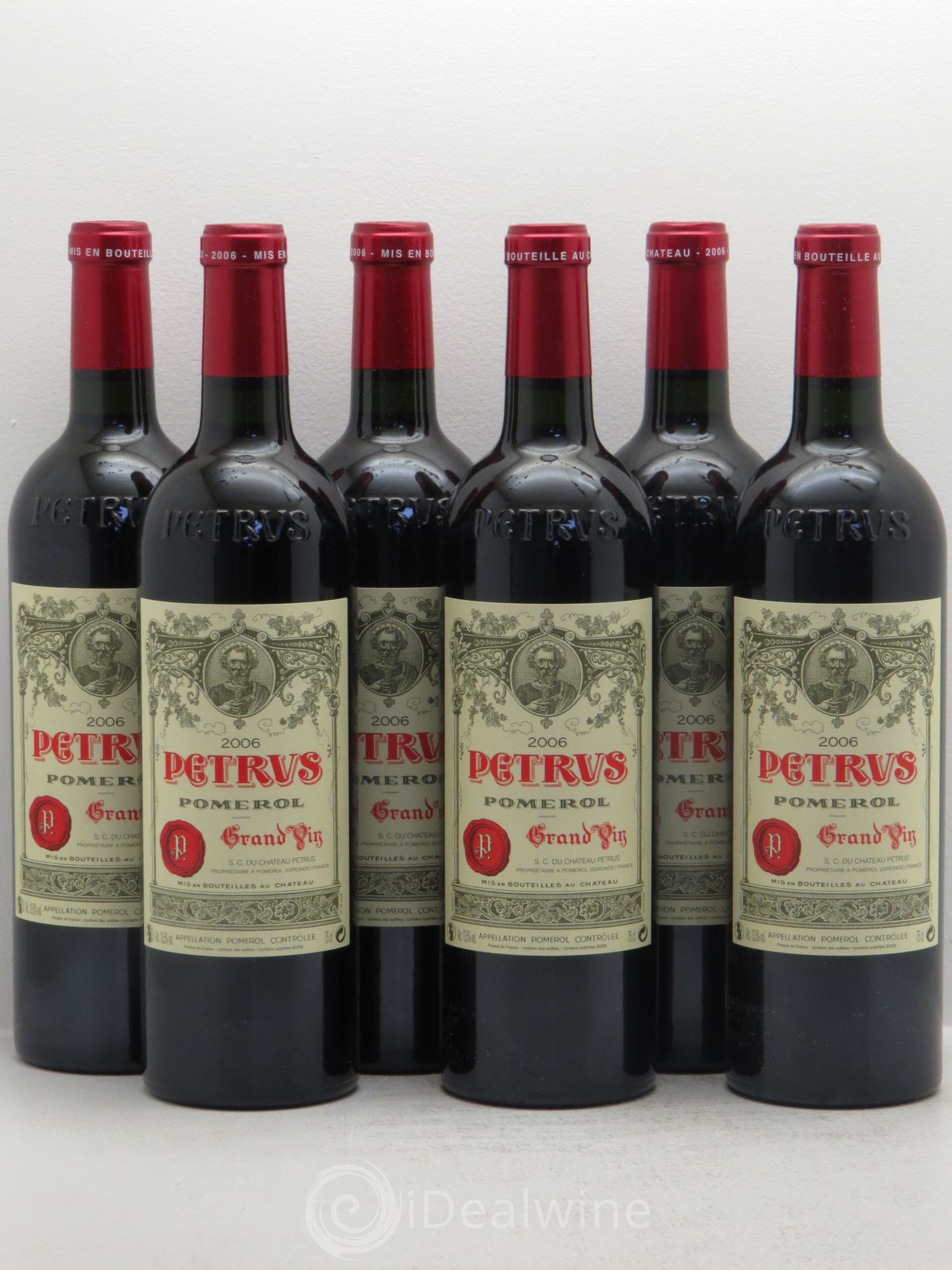 Petrus 2006 - Lot de 6 bouteilles - 0