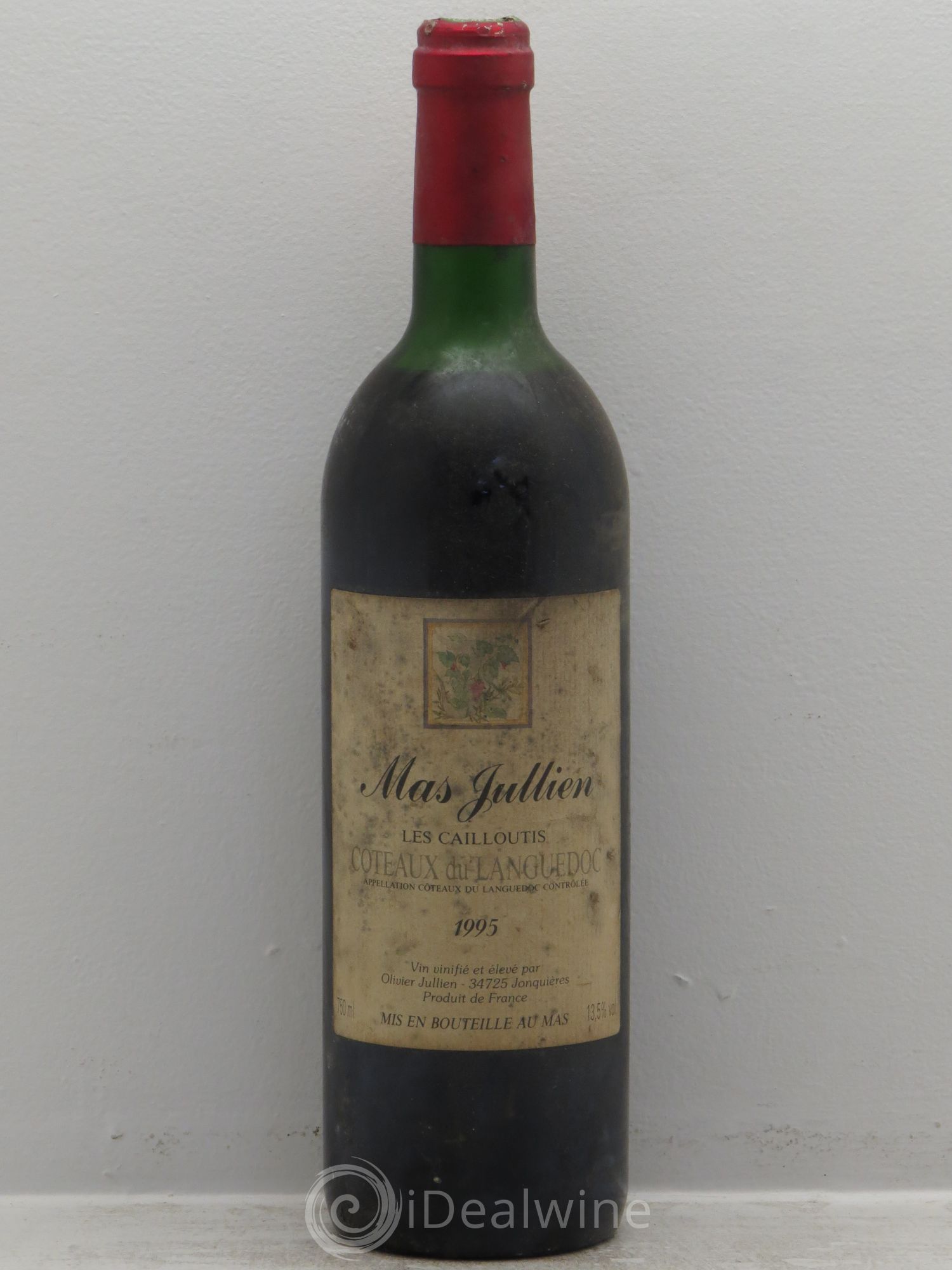 Coteaux du Languedoc Mas Jullien Les Cailloutis 1995 - Posten von 1 Flasche - 0