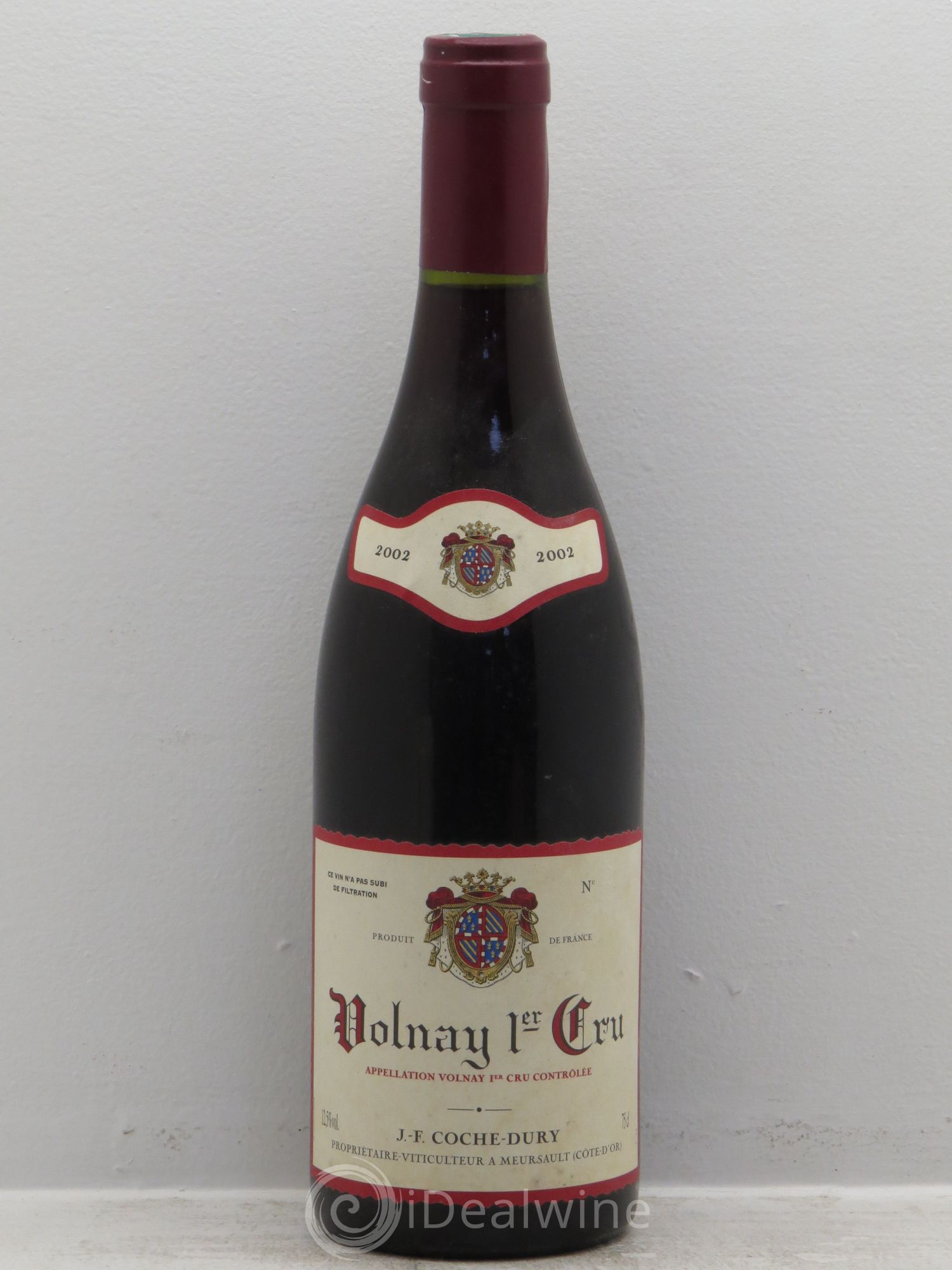 Volnay 1er Cru Coche Dury (Domaine) 2002 - Lot de 1 bouteille - 0