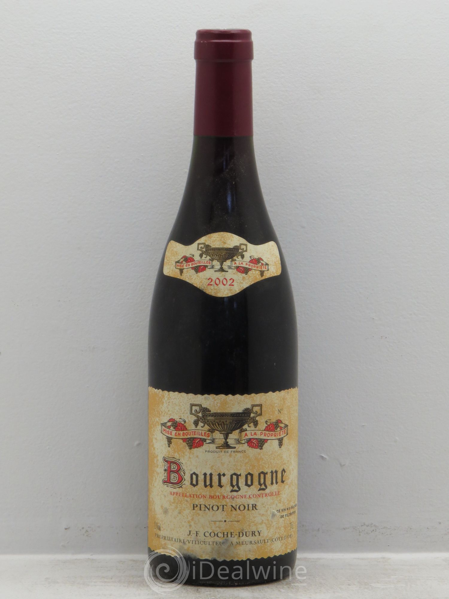 Bourgogne Coche Dury (Domaine) Pinot Noir 2002 - Lot de 1 bouteille - 0