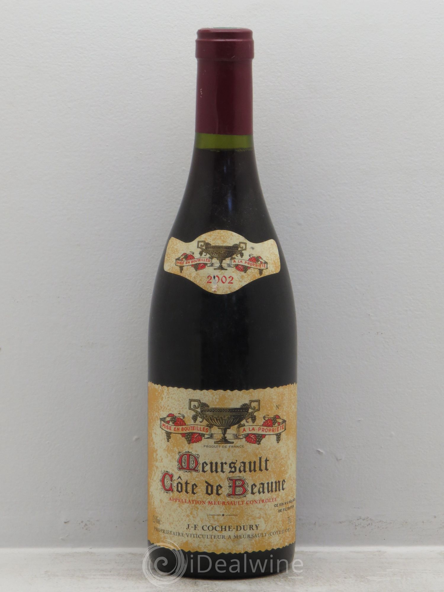Meursault Coche Dury (Domaine) 2002 - Lot de 1 bouteille - 0