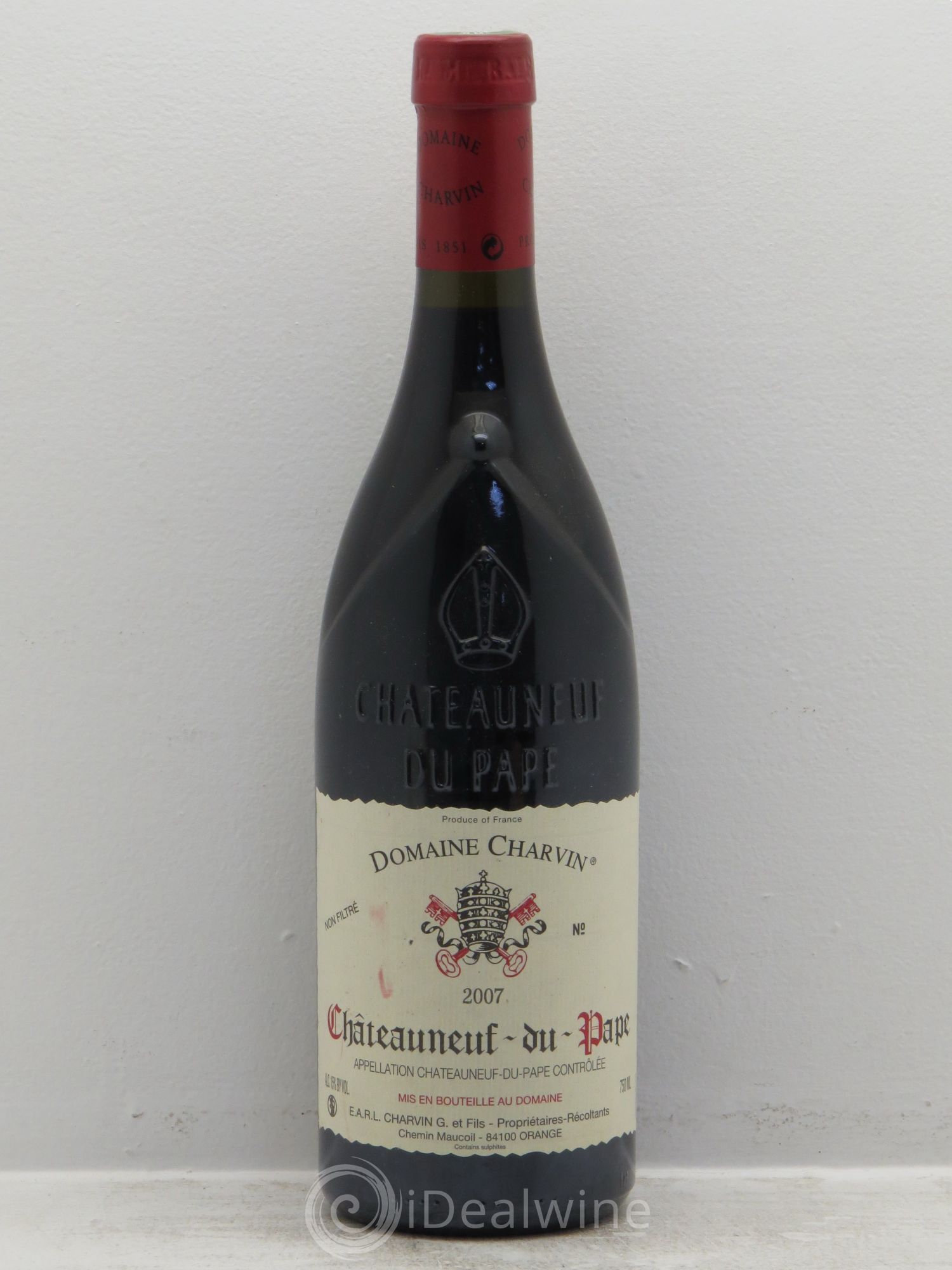 Châteauneuf-du-Pape Charvin (Domaine) 2007 - Lot de 6 bouteilles - 0