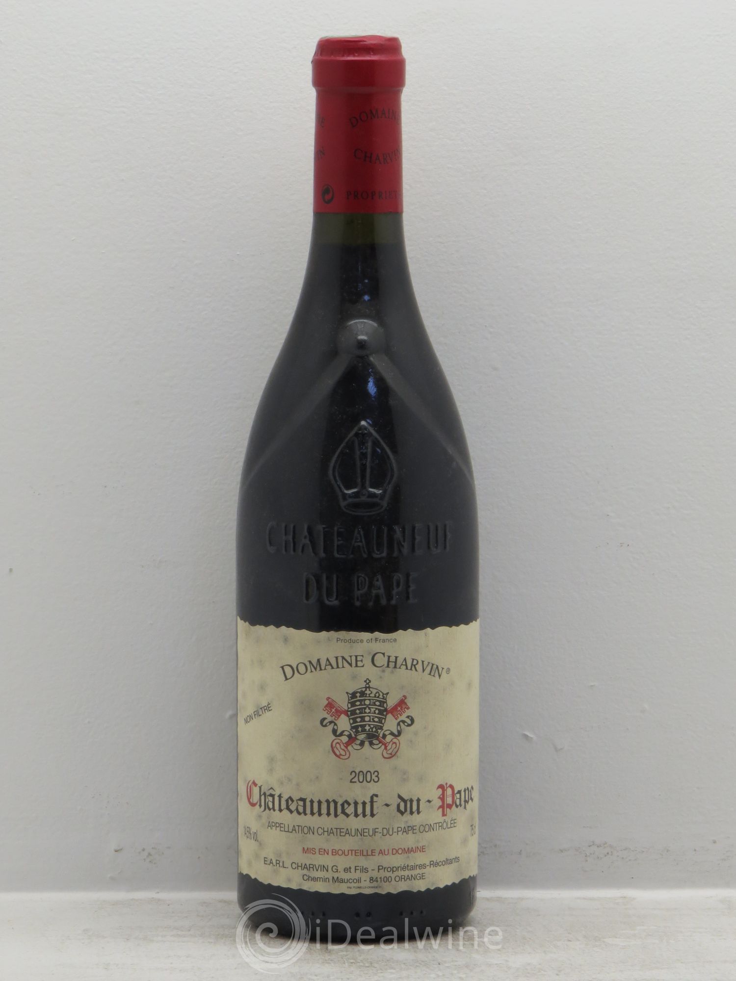 Châteauneuf-du-Pape Charvin (Domaine) 2003 - Lot de 6 bouteilles - 0