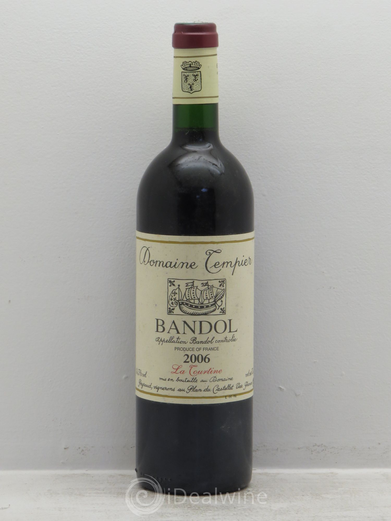 Bandol Domaine Tempier La Tourtine Famille Peyraud 2006 - Lot de 1 bouteille - 0