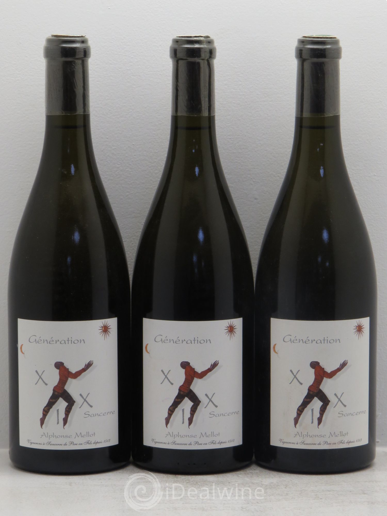 Sancerre Génération XIX Alphonse Mellot 2006 - Lot de 3 bouteilles - 0