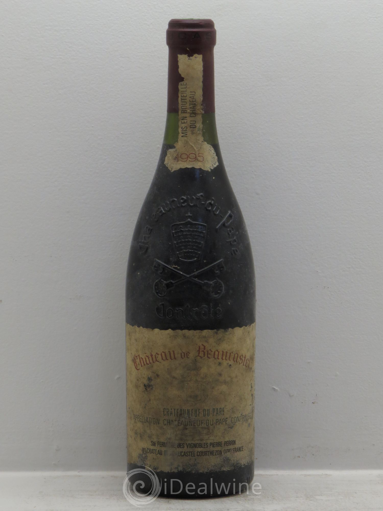 Châteauneuf-du-Pape Château de Beaucastel Famille Perrin 1995 - Lot de 6 bouteilles - 0