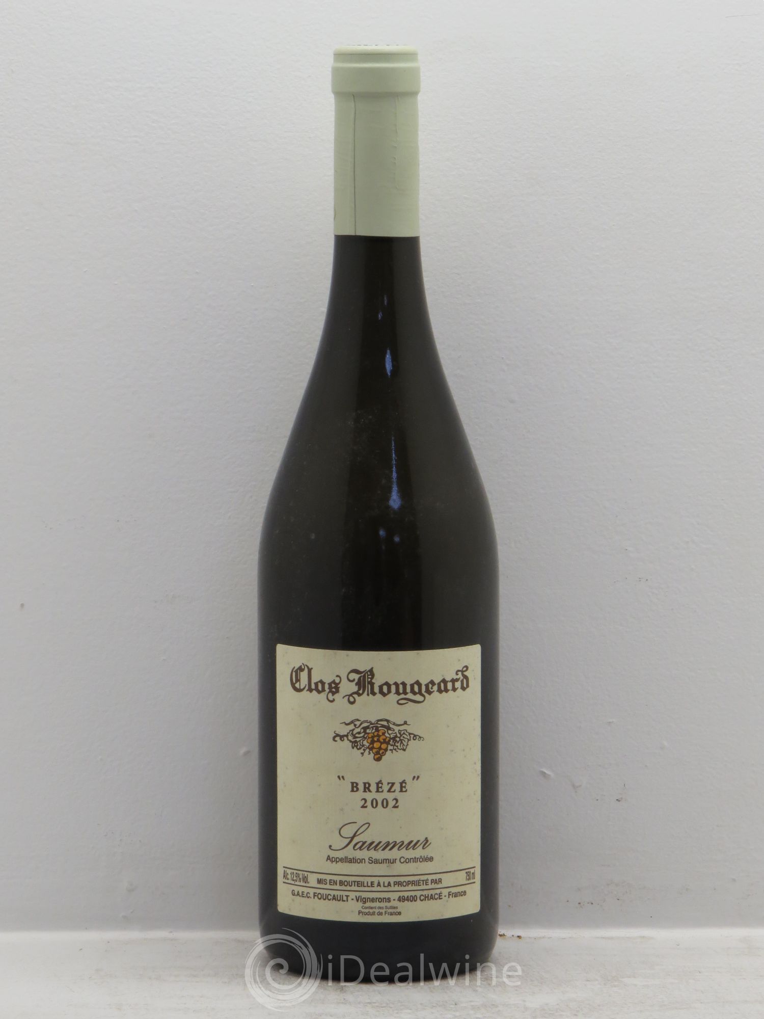 Saumur Brézé Clos Rougeard 2002 - Lot de 1 bouteille - 0
