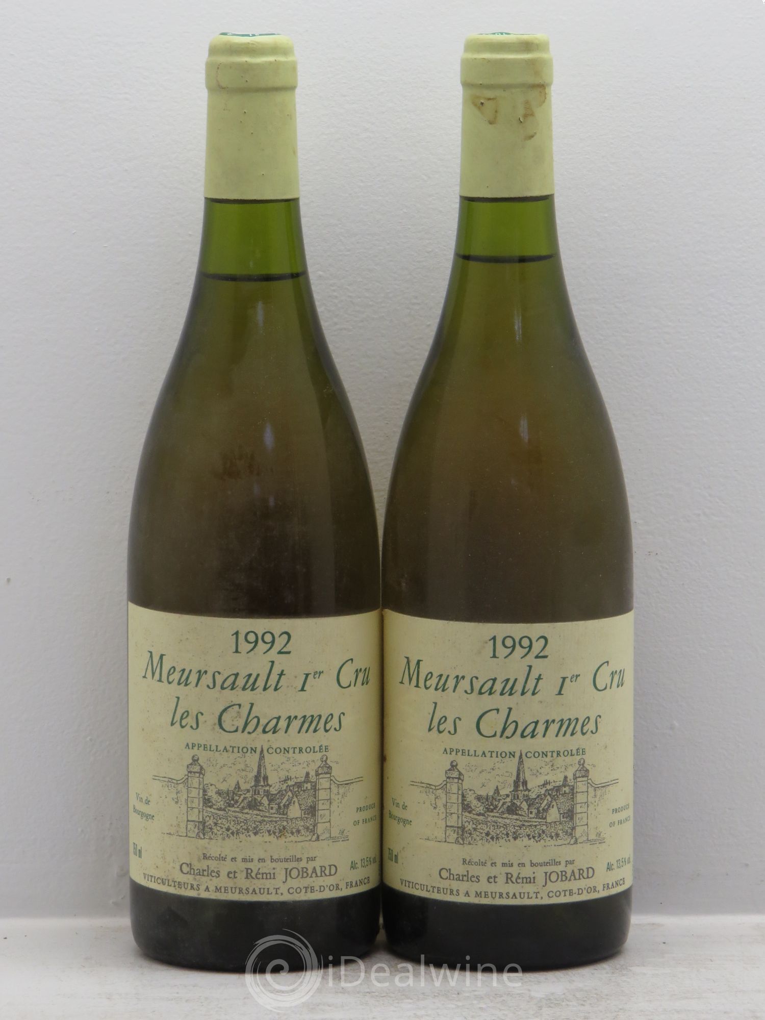 Meursault 1er Cru Charles et Rémi Jobard 1992 - Posten von 2 Flaschen - 0