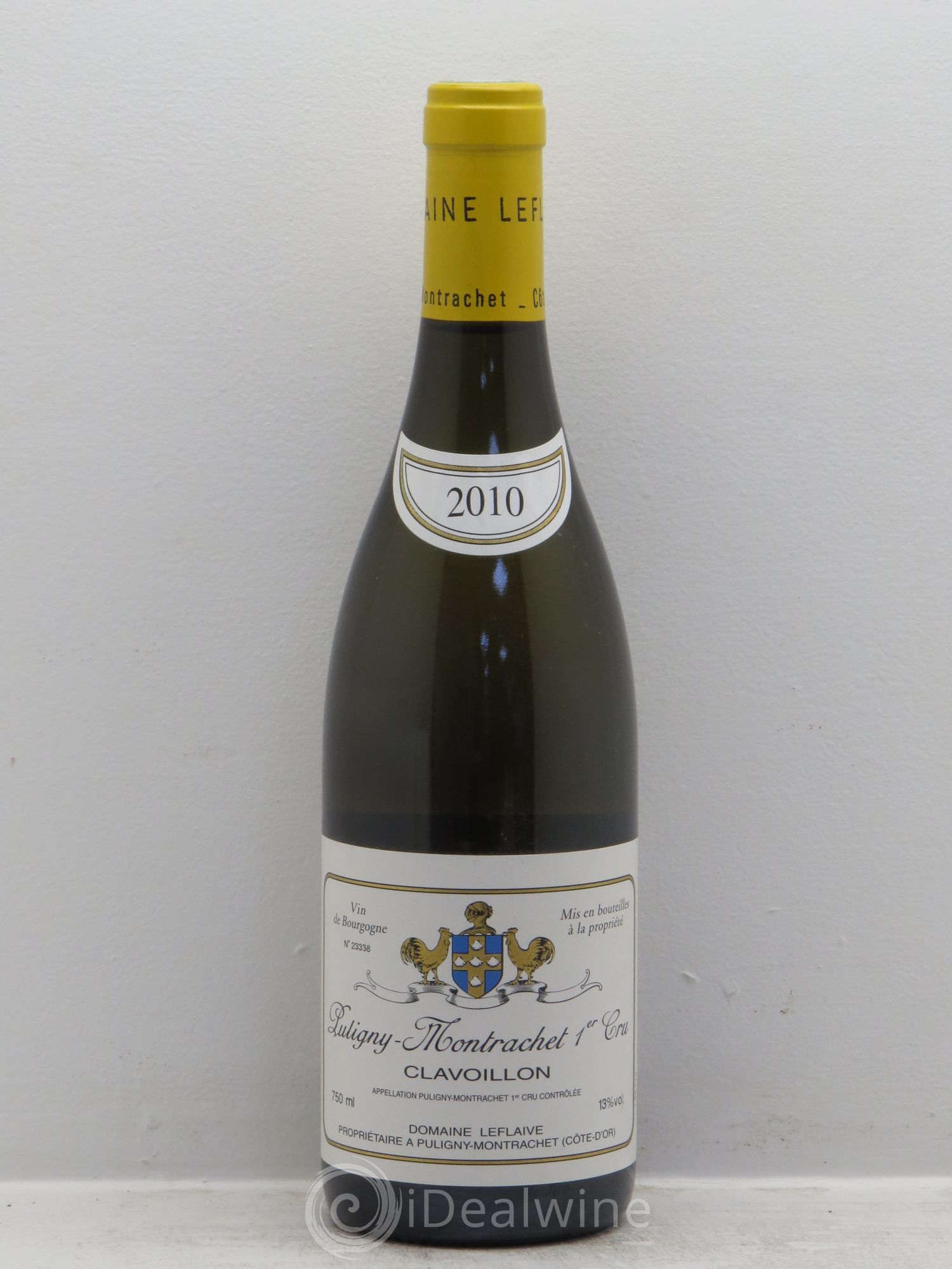 Puligny-Montrachet 1er Cru Clavoillon Leflaive (Domaine) 2010 - Lot de 1 bouteille - 0