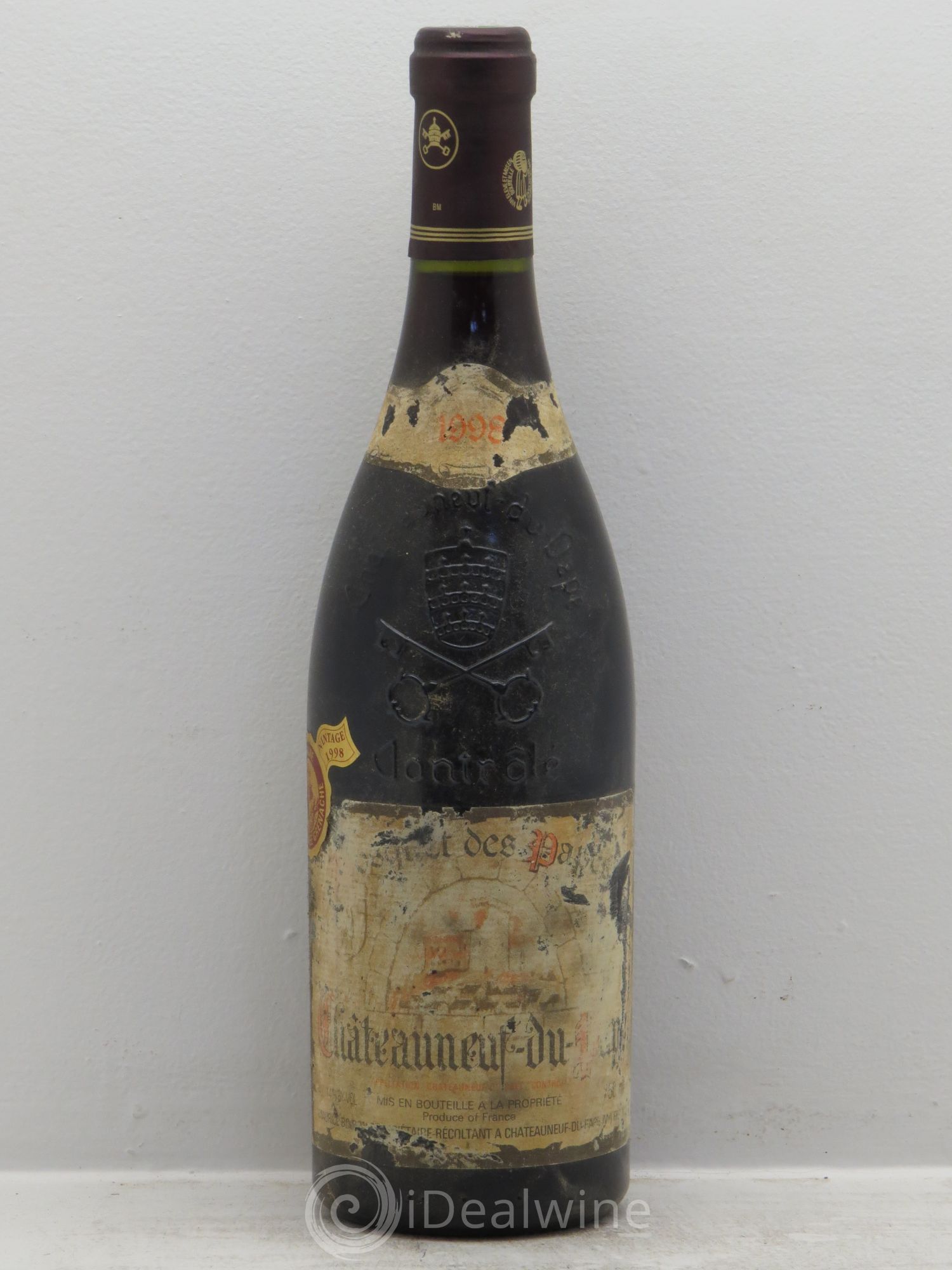 Châteauneuf-du-Pape Cuvée Grenache 1998 - Lot de 1 bouteille - 0
