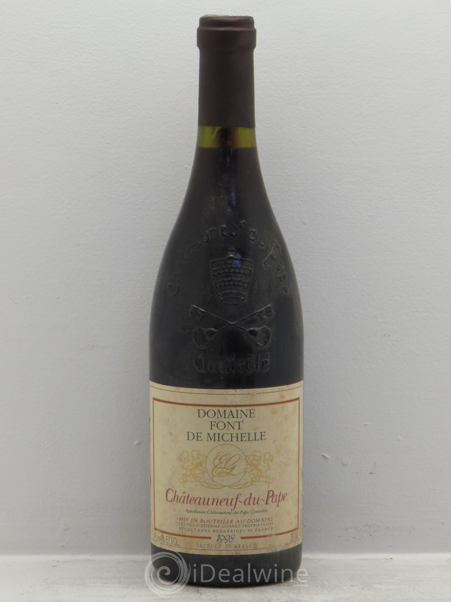 Châteauneuf-du-Pape Domaine Font de Michelle Famille Gonnet 1998 - Lot de 6 bouteilles - 0