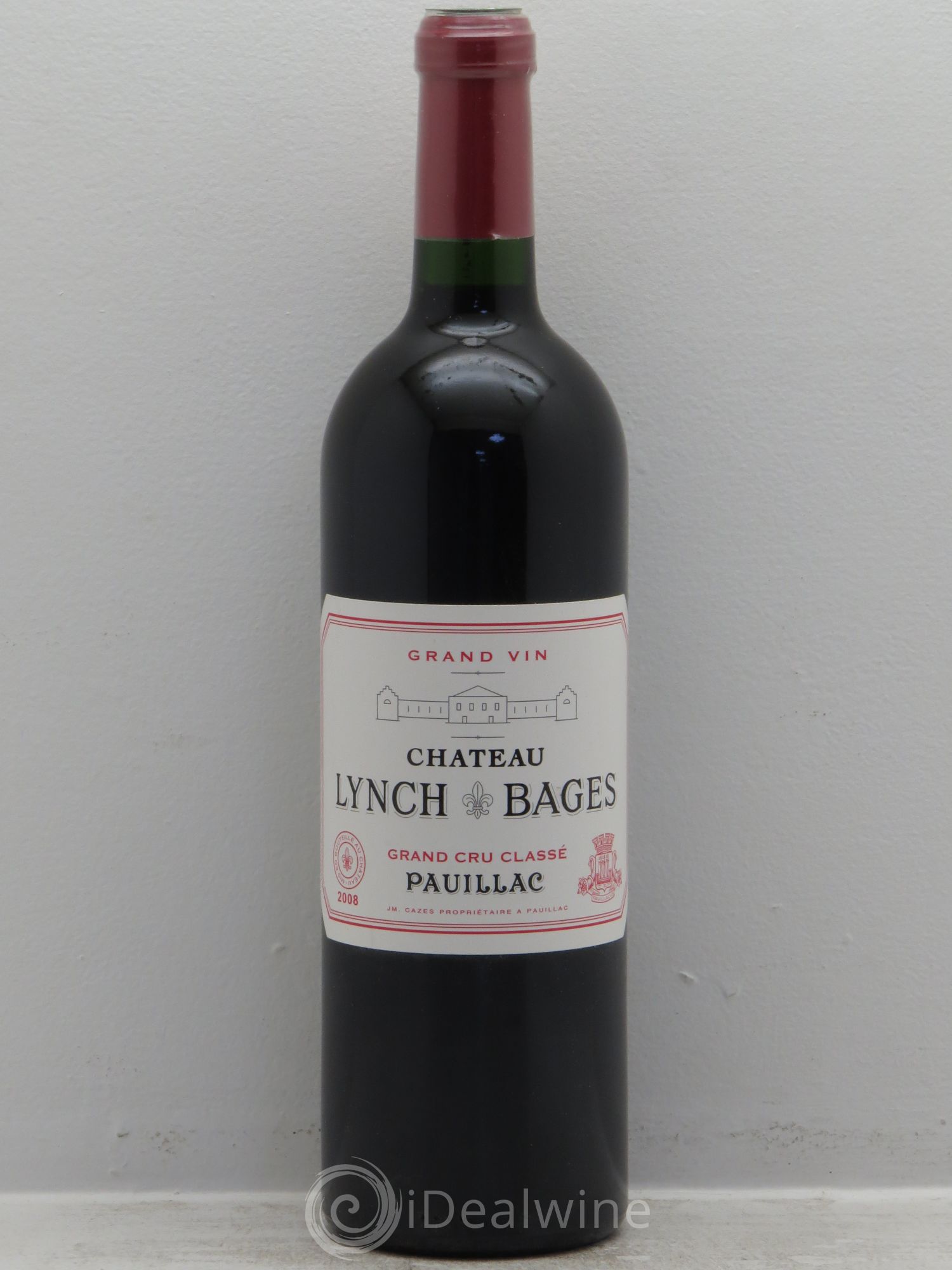 Château Lynch Bages 5ème Grand Cru Classé 2008 - Lot de 6 bouteilles - 0