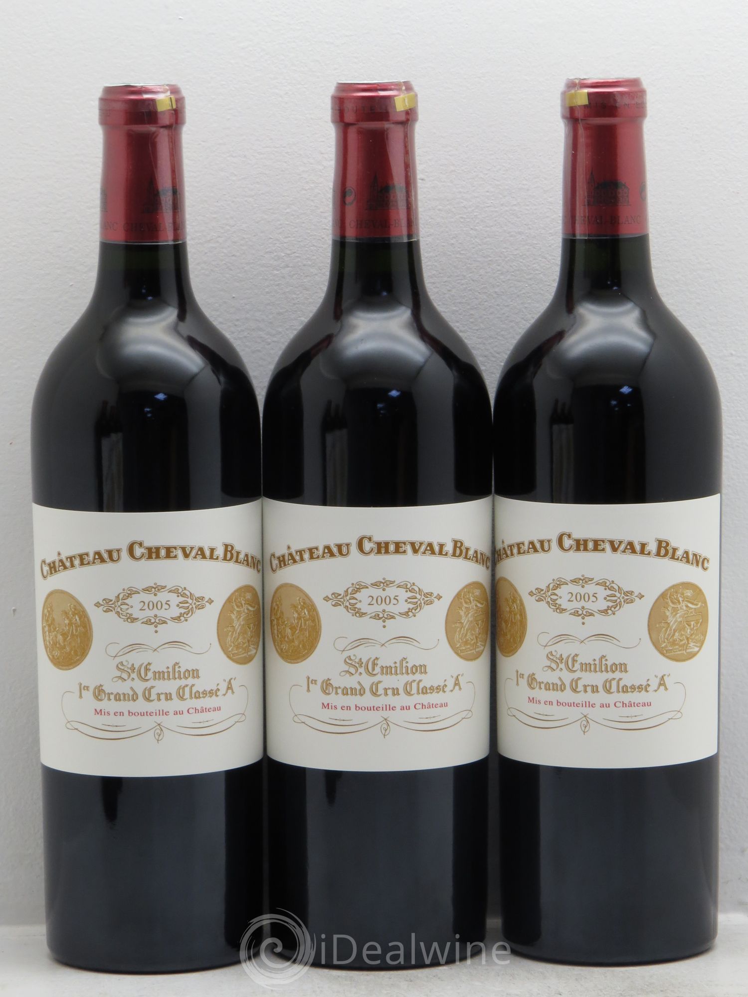 Château Cheval Blanc 1er Grand Cru Classé A 2005 - Lot de 6 bouteilles - 1