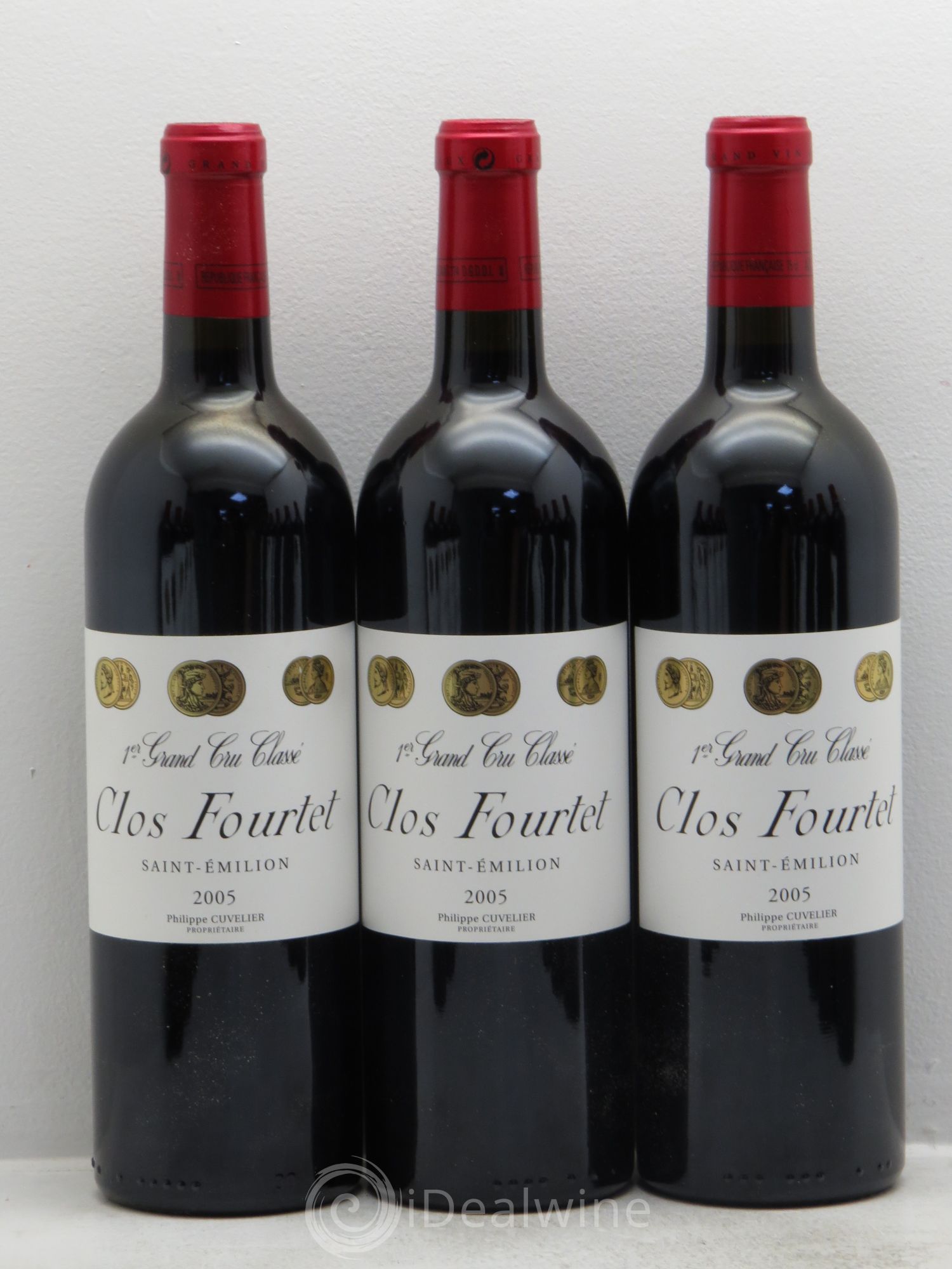 Clos Fourtet 1er Grand Cru Classé B 2005 - Lot de 12 bouteilles - 2