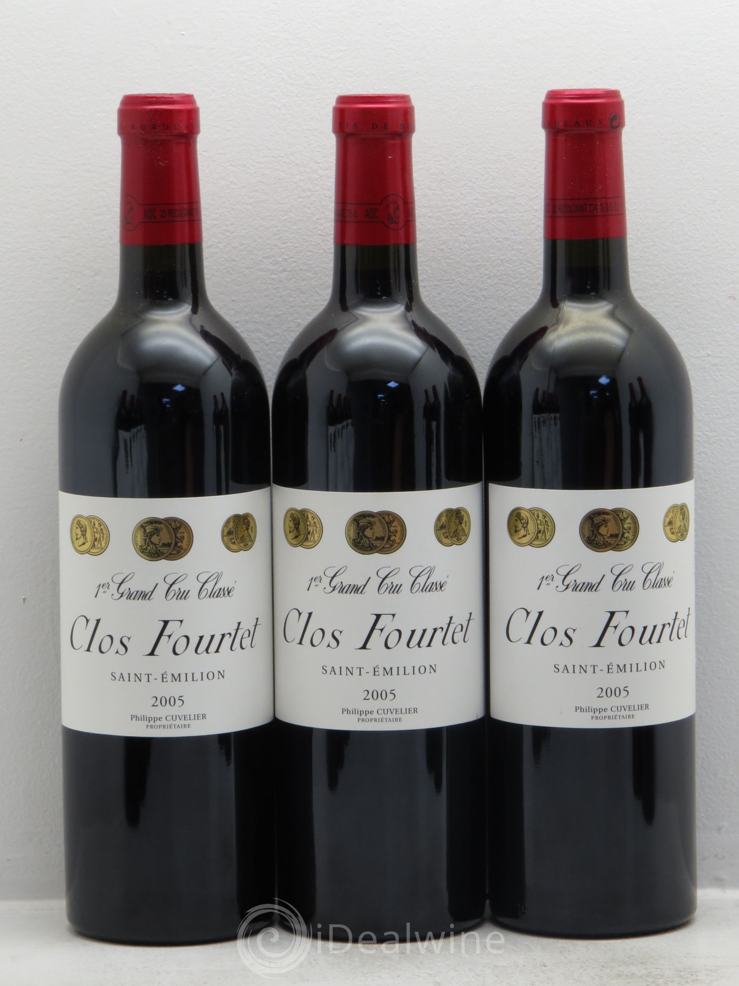 Clos Fourtet 1er Grand Cru Classé B 2005 - Lot de 12 bouteilles - 3