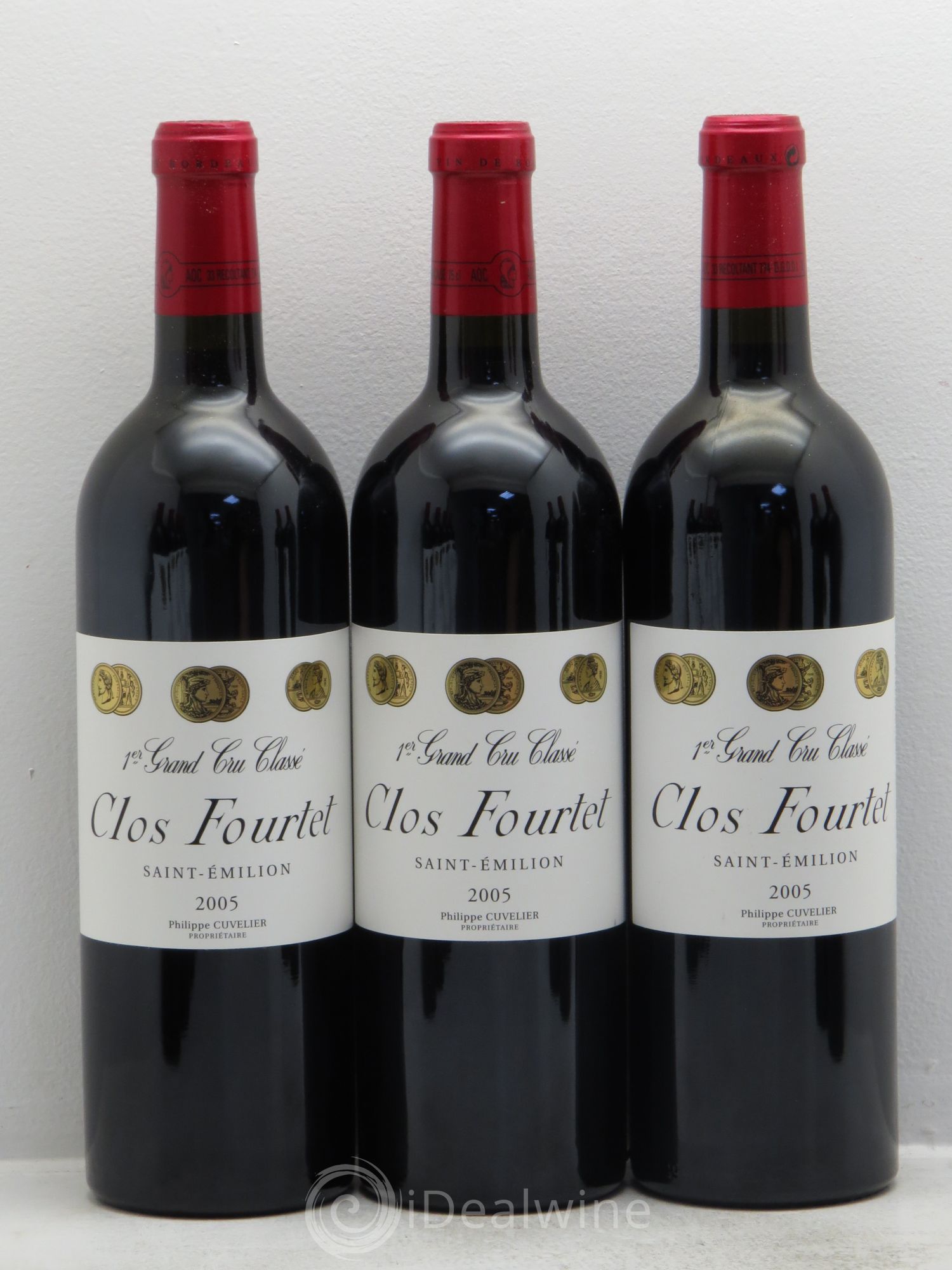 Clos Fourtet 1er Grand Cru Classé B 2005 - Lot de 12 bouteilles - 4