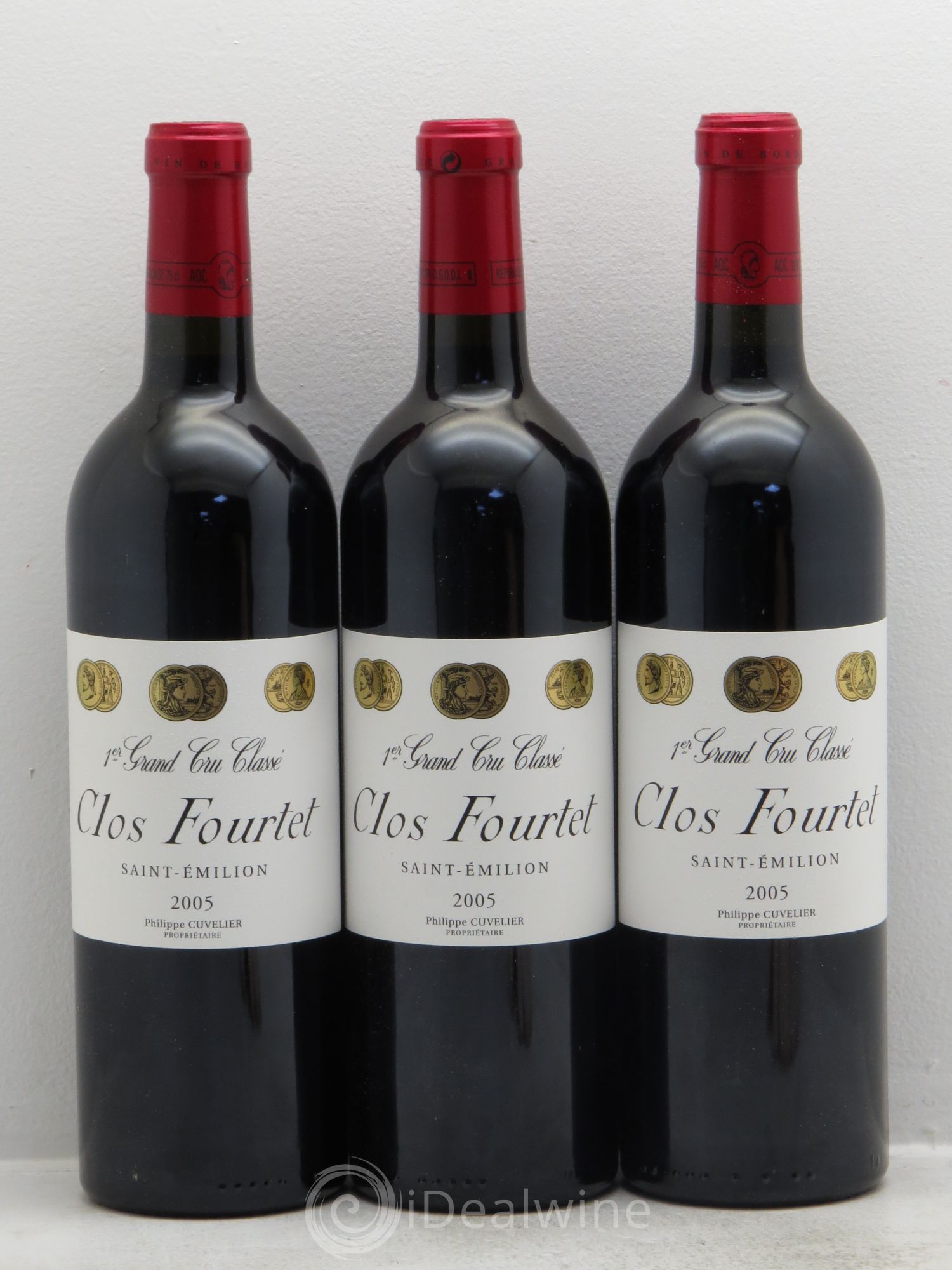 Clos Fourtet 1er Grand Cru Classé B 2005 - Lot de 12 bouteilles - 3