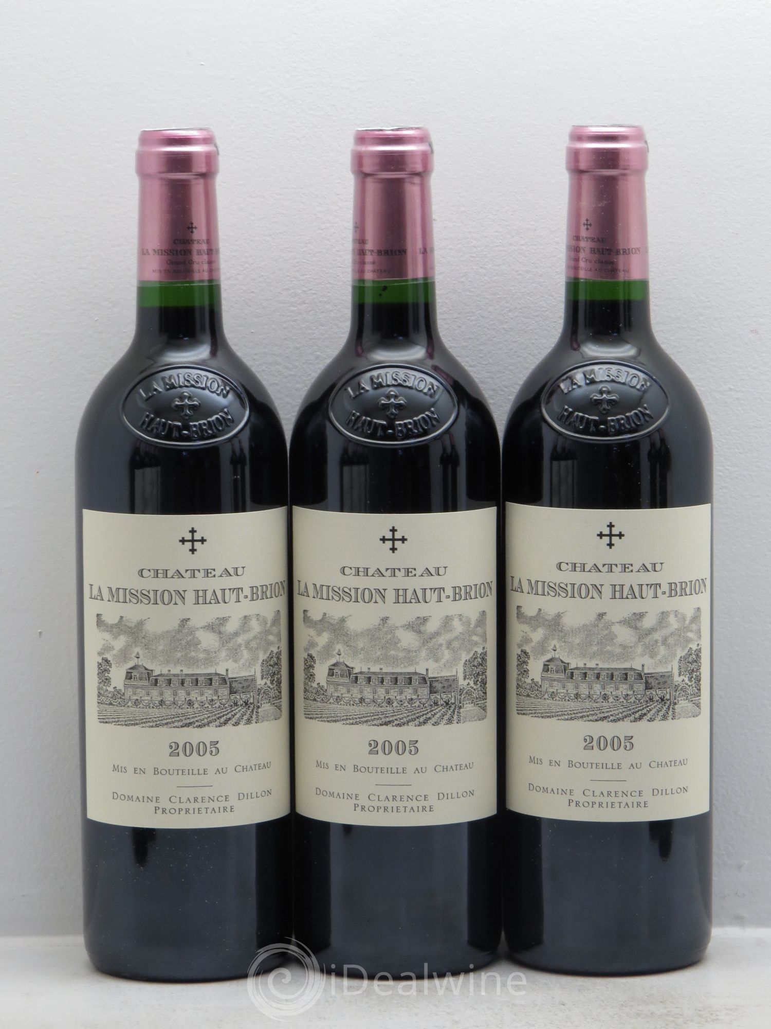 Château la Mission Haut-Brion Cru Classé de Graves 2005 - Lot de 12 bouteilles - 1