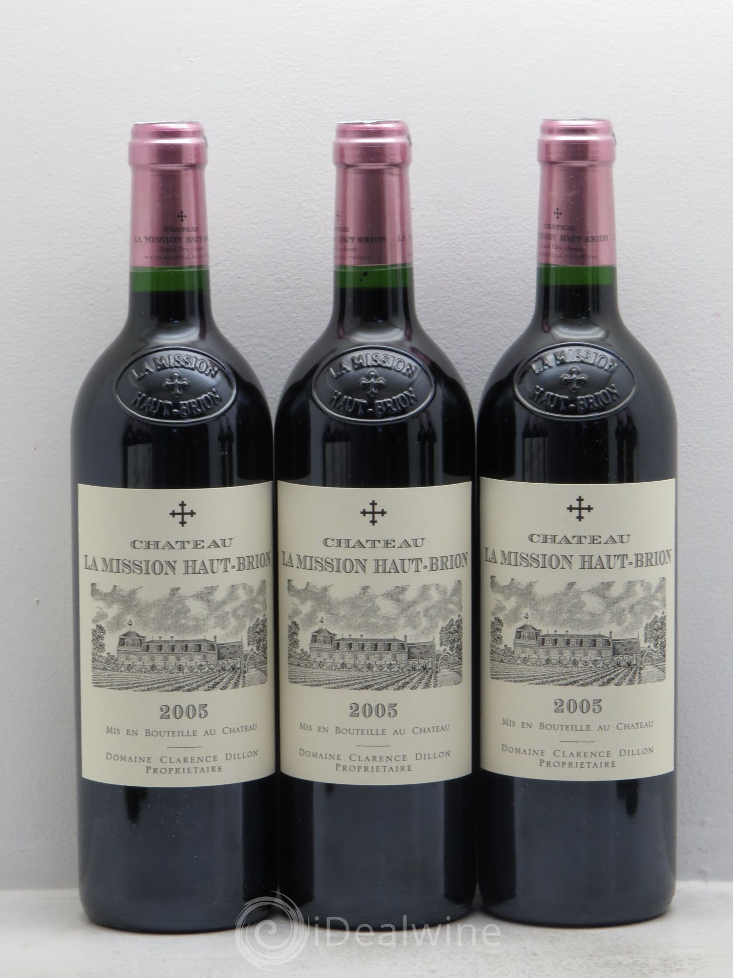 Château la Mission Haut-Brion Cru Classé de Graves 2005 - Lot de 12 bouteilles - 2