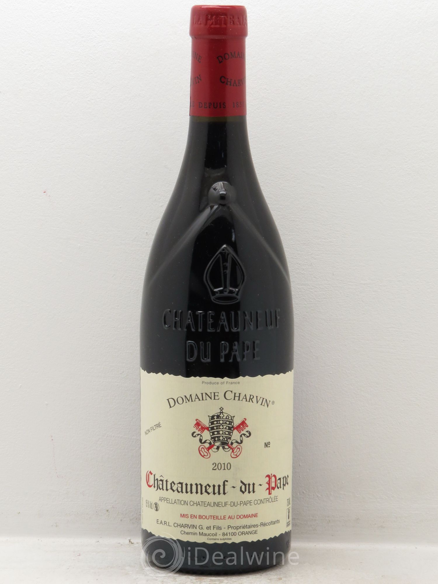 Châteauneuf-du-Pape Charvin (Domaine) 2010 - Lot de 6 bouteilles - 0