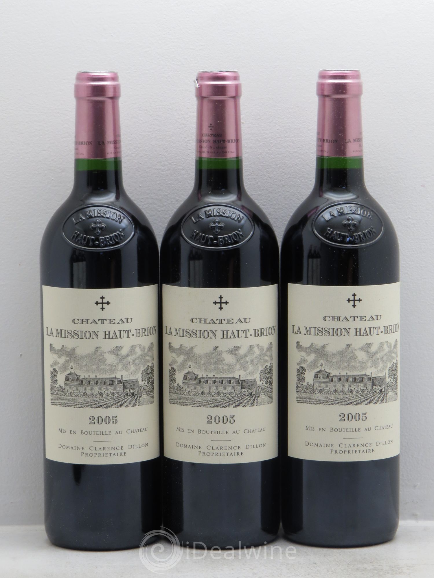 Château la Mission Haut-Brion Cru Classé de Graves 2005 - Lot de 12 bouteilles - 1