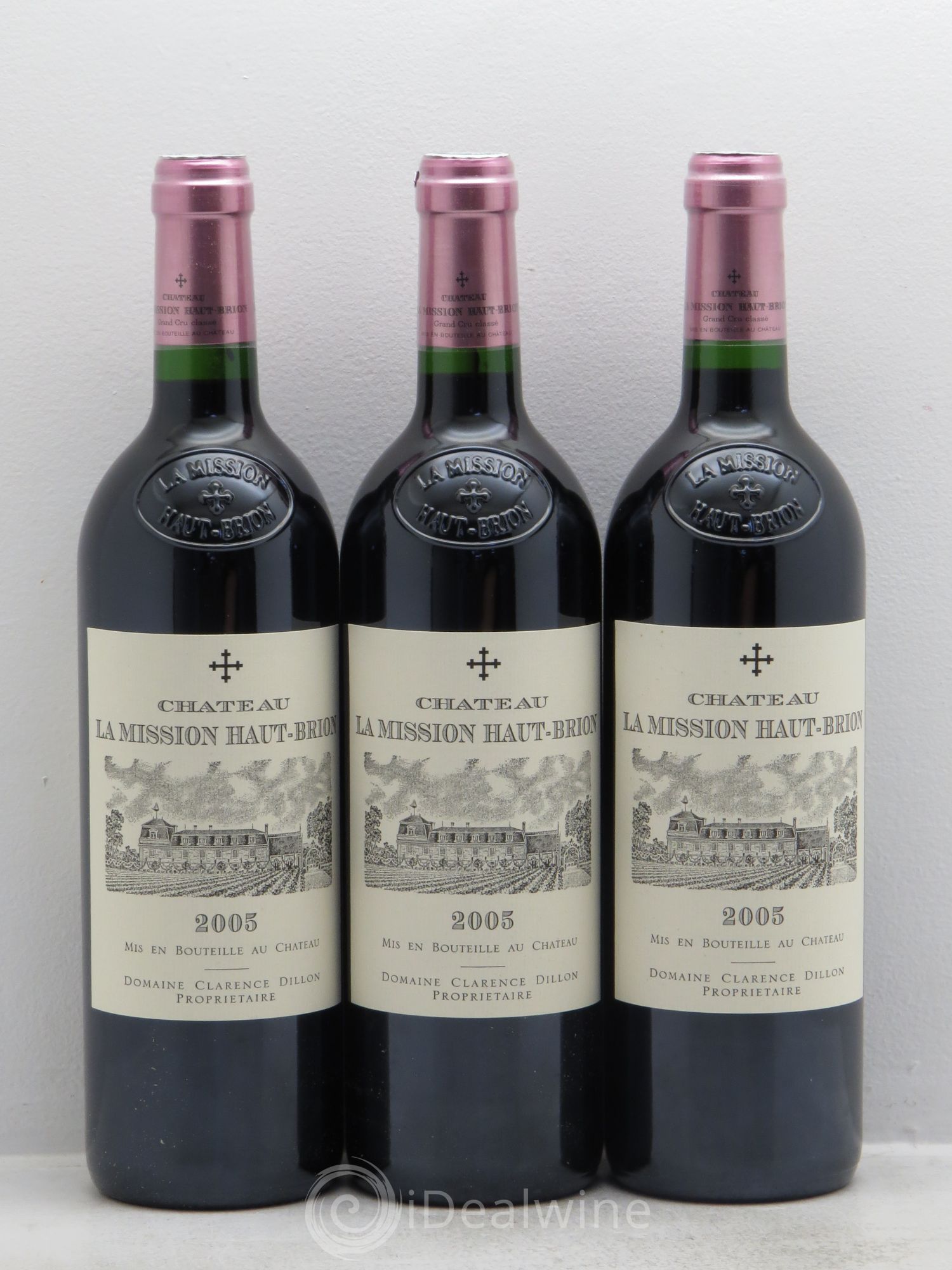 Château la Mission Haut-Brion Cru Classé de Graves 2005 - Lot de 12 bouteilles - 2