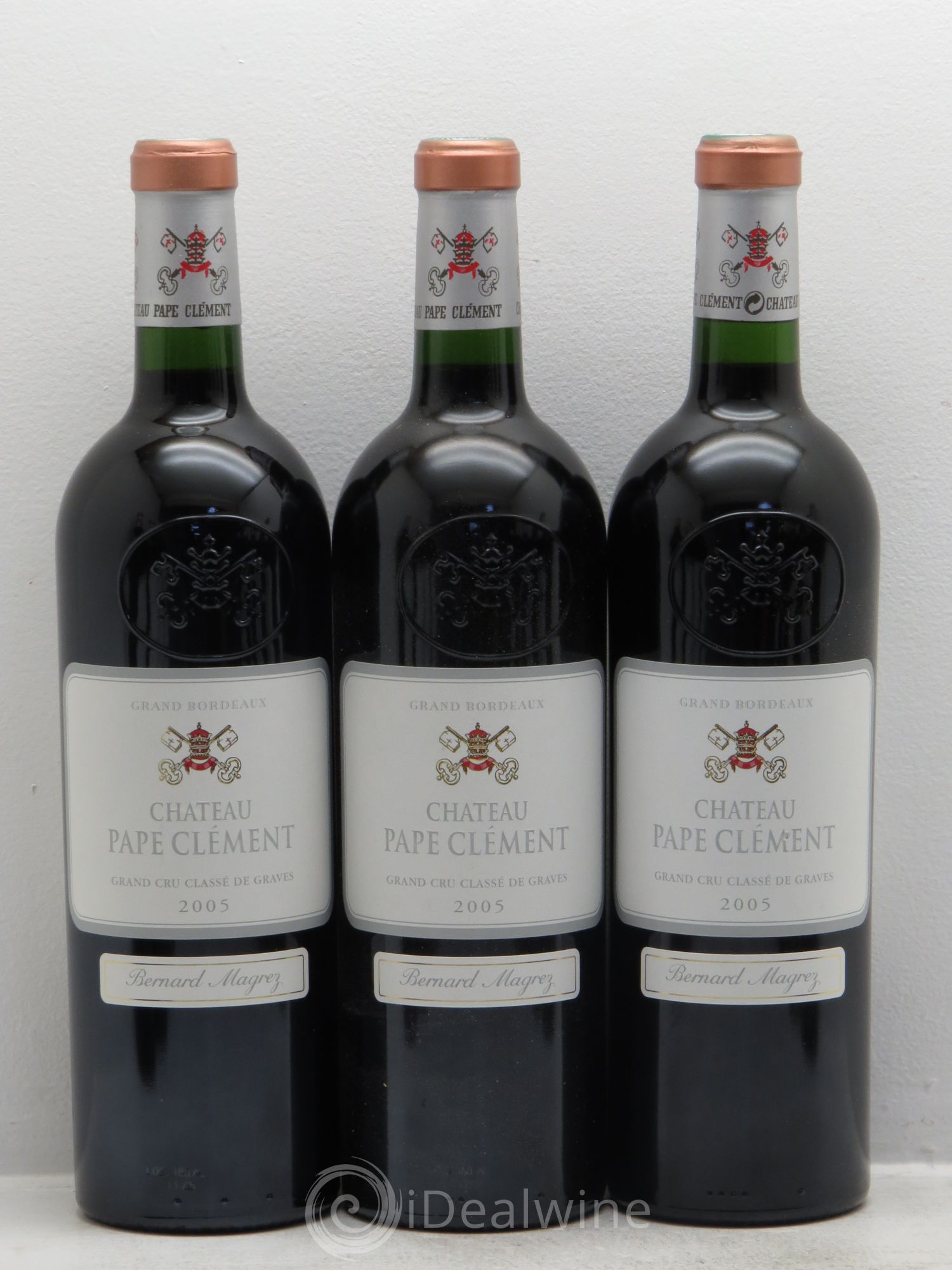 Château Pape Clément Cru Classé de Graves 2005 - Lot de 12 bouteilles - 1