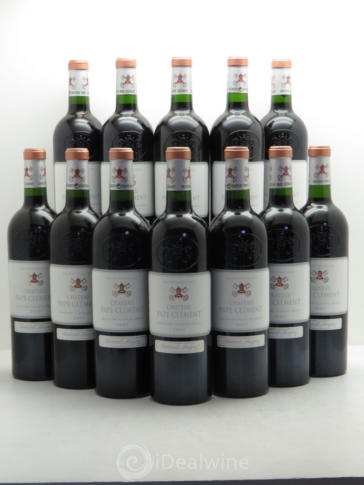 Château Pape Clément Cru Classé de Graves 2005 - Lot de 12 bouteilles - 0