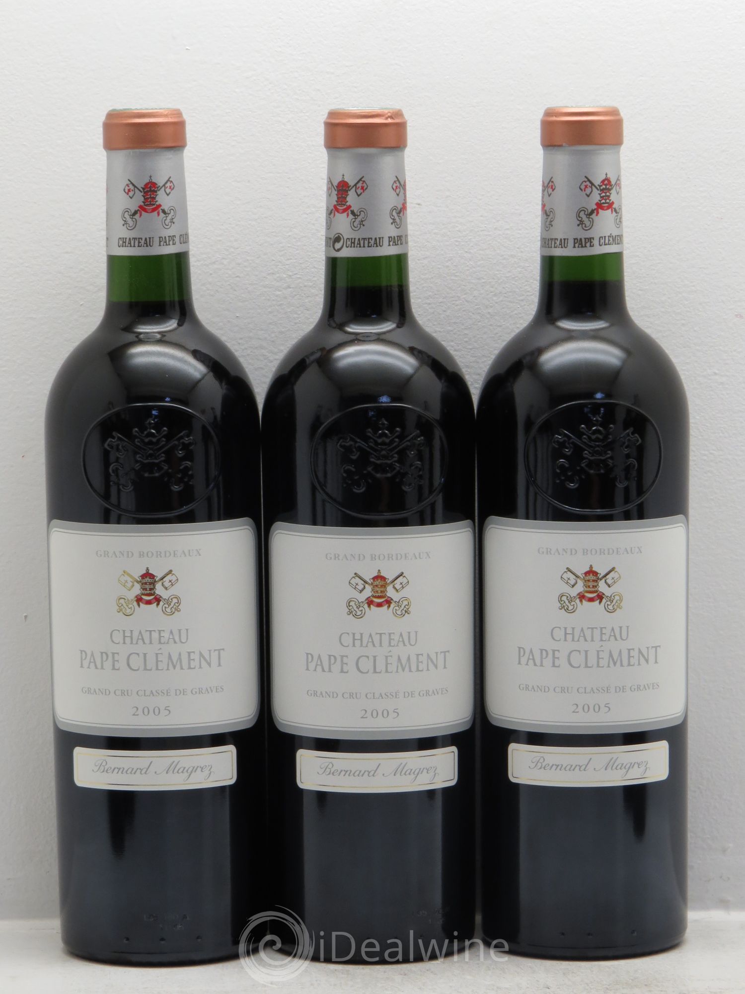 Château Pape Clément Cru Classé de Graves 2005 - Lot de 12 bouteilles - 1