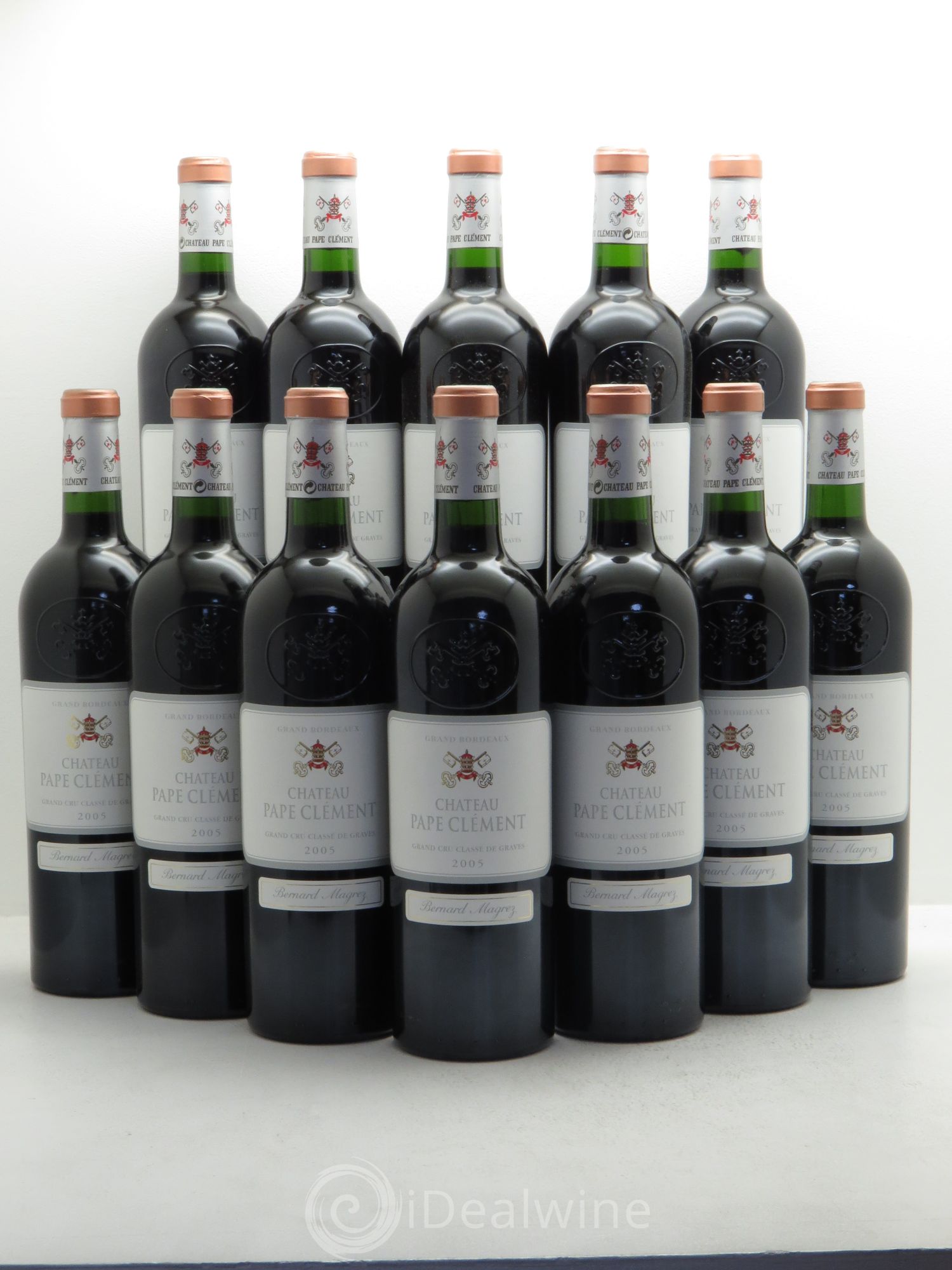 Château Pape Clément Cru Classé de Graves 2005 - Lot de 12 bouteilles - 0