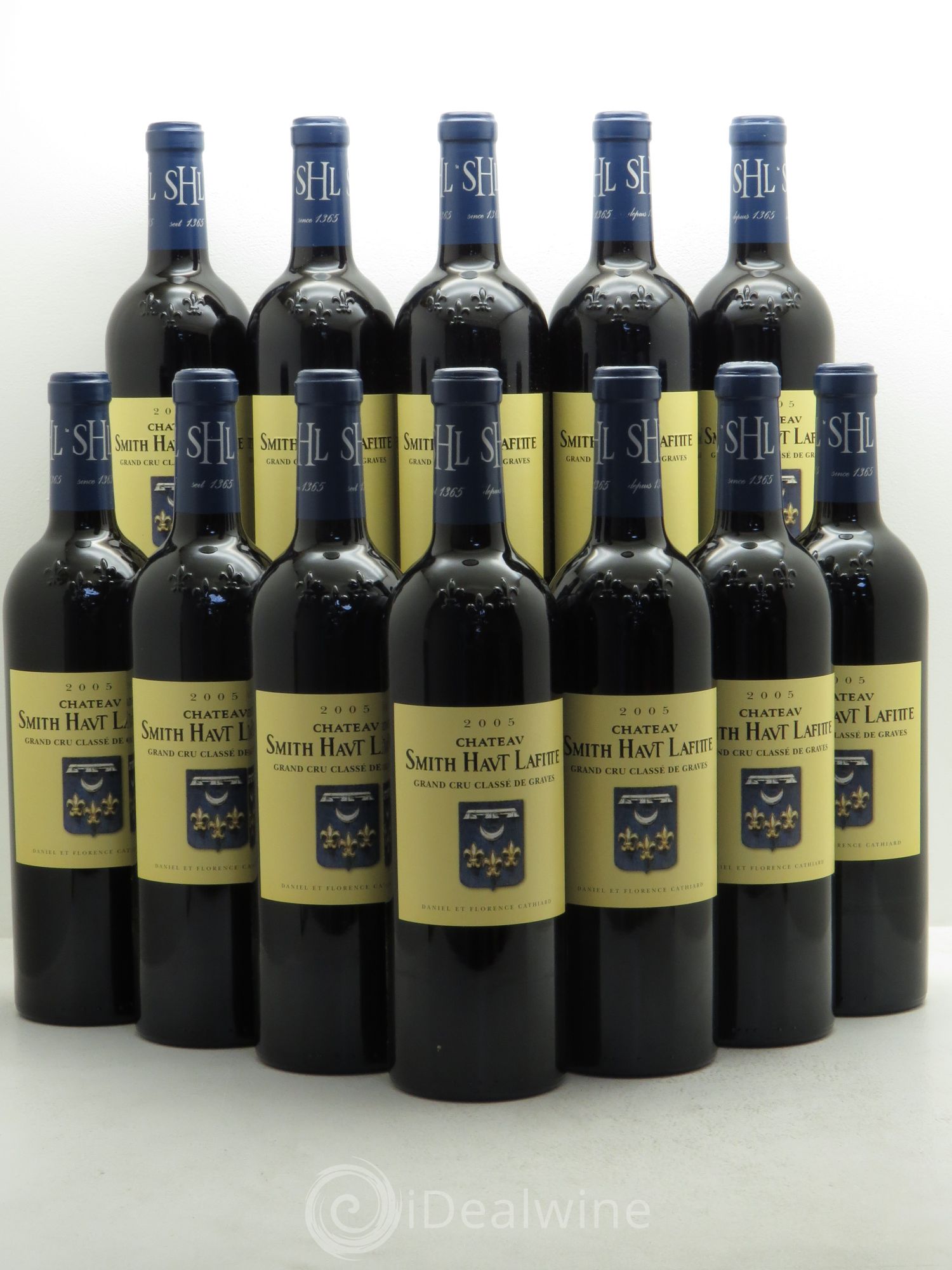 Château Smith Haut Lafitte Cru Classé de Graves 2005 - Lot de 12 bouteilles - 0