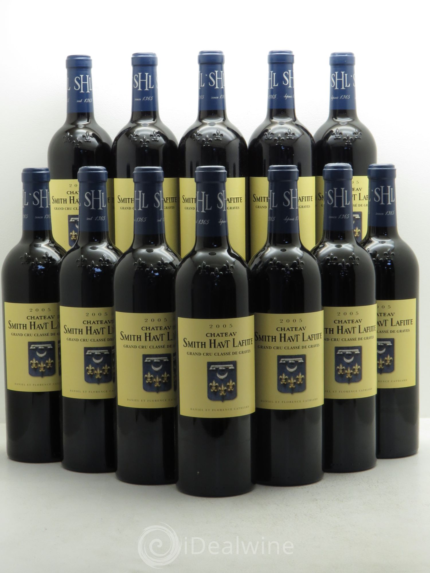 Château Smith Haut Lafitte Cru Classé de Graves 2005 - Lot de 12 bouteilles - 0