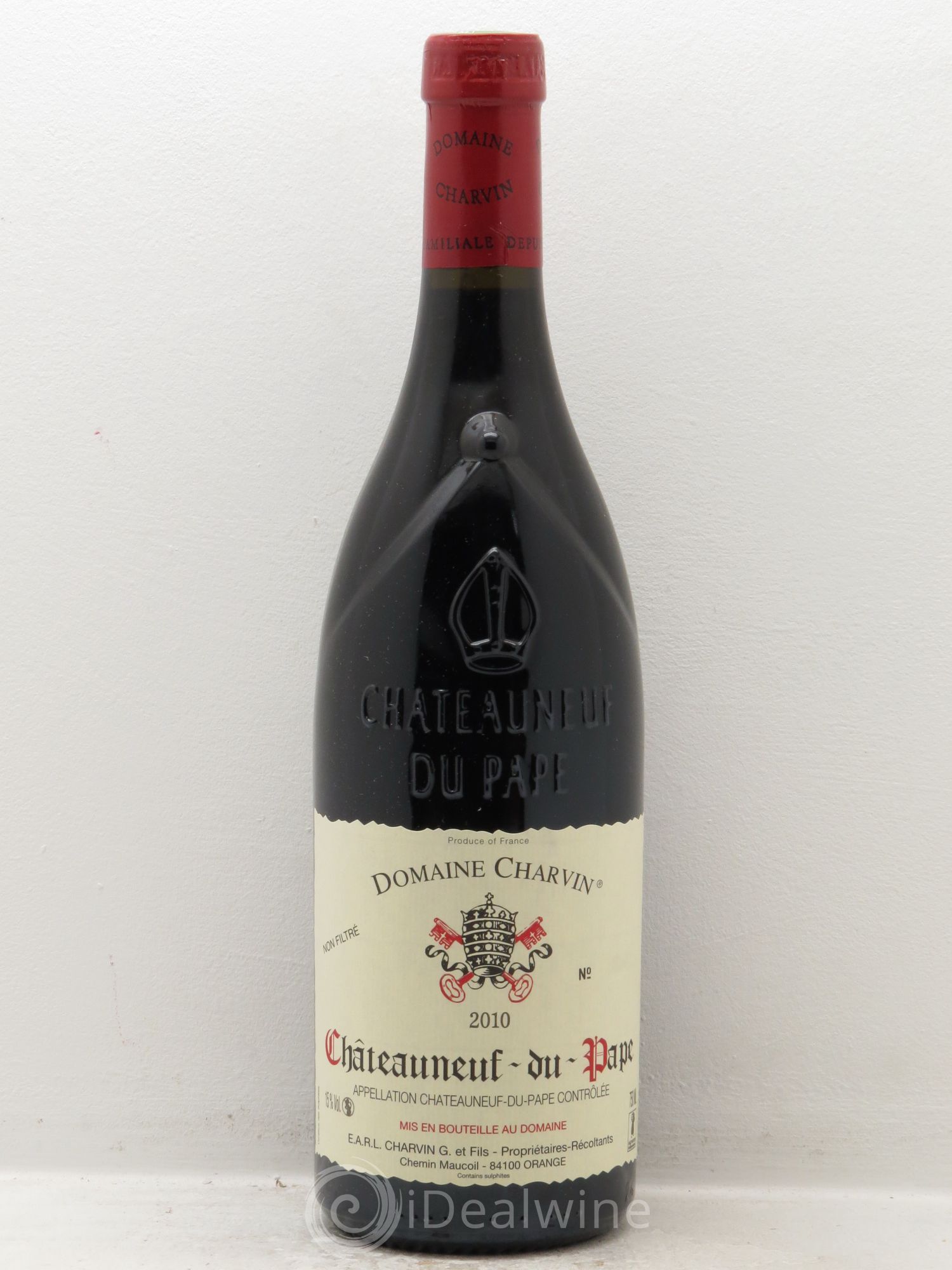 Châteauneuf-du-Pape Charvin (Domaine) 2010 - Lot de 12 bouteilles - 0